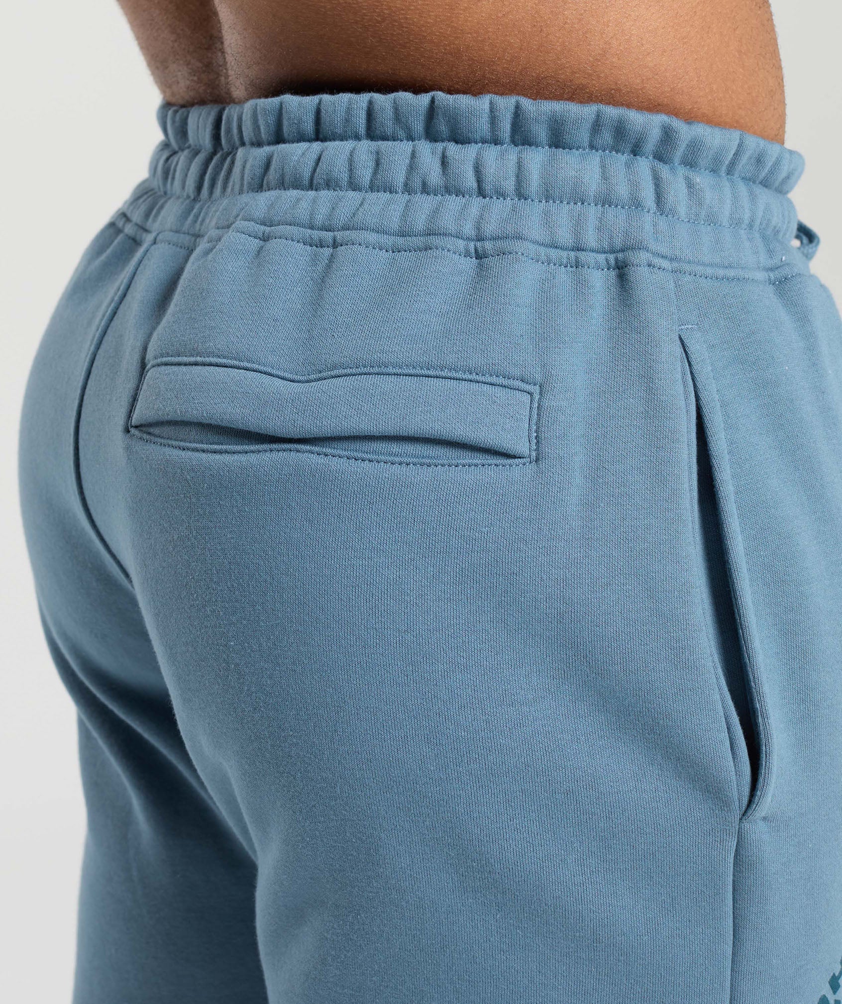 Gymshark Heavy Duty Apparel 7" Shorts - Faded Blue - Image 7