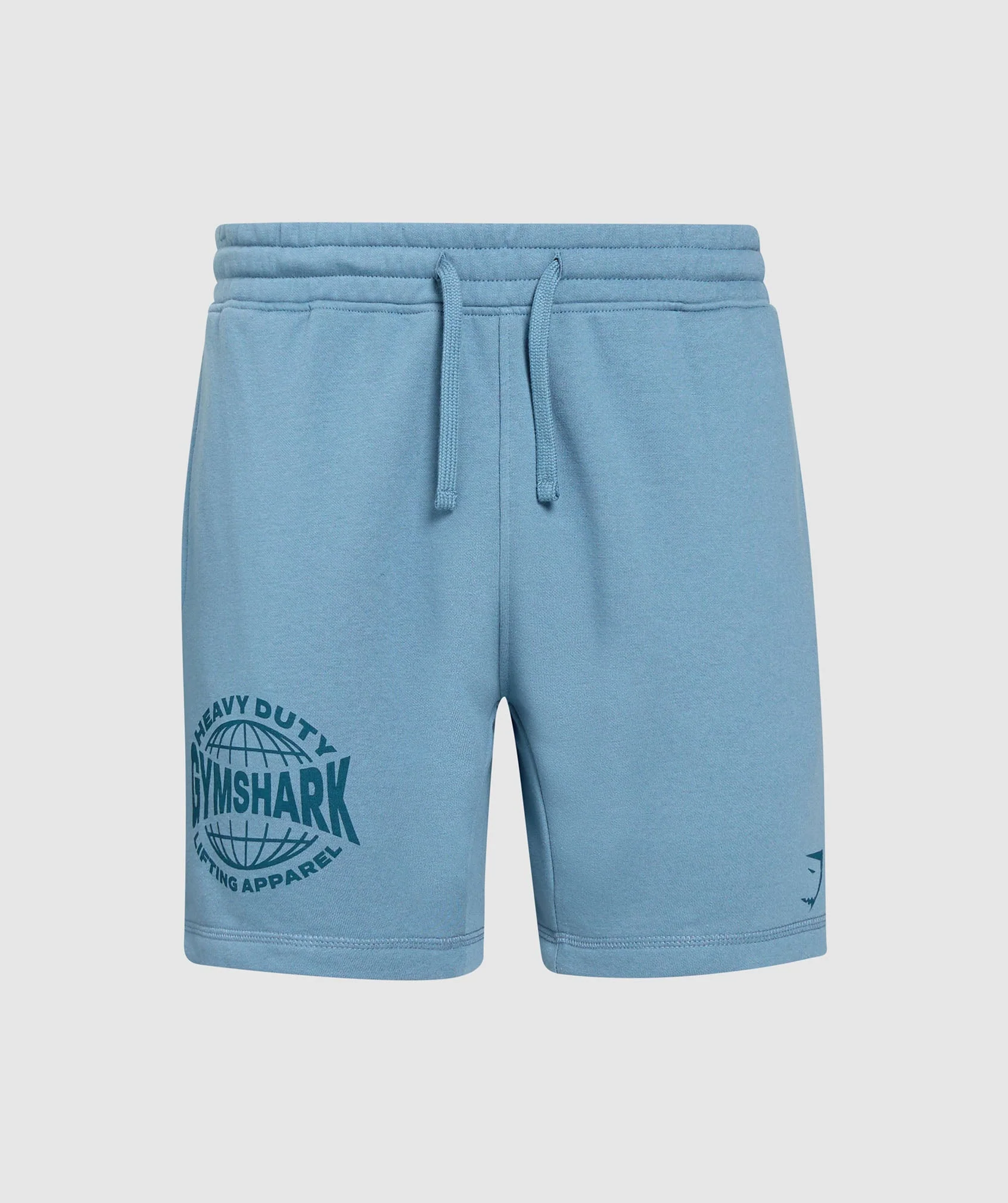 Gymshark Heavy Duty Apparel 7" Shorts - Faded Blue - Image 9
