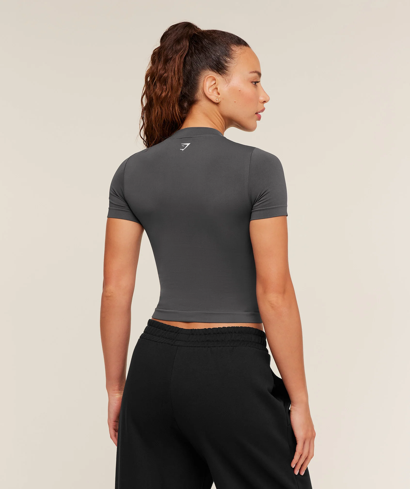 Gymshark Heavy Duty Seamless T-Shirt - Grey - Image 2