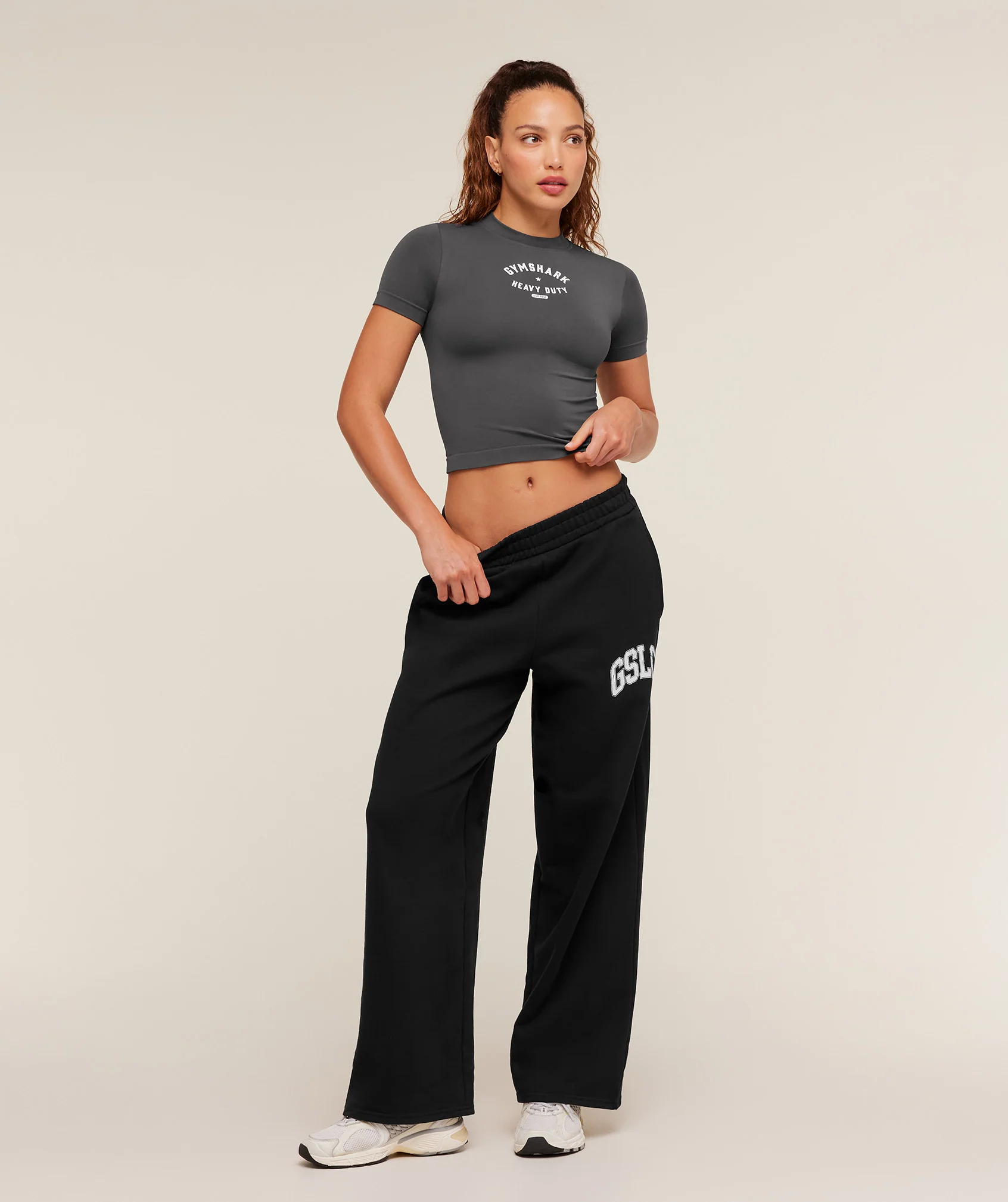 Gymshark Heavy Duty Seamless T-Shirt - Grey - Image 5