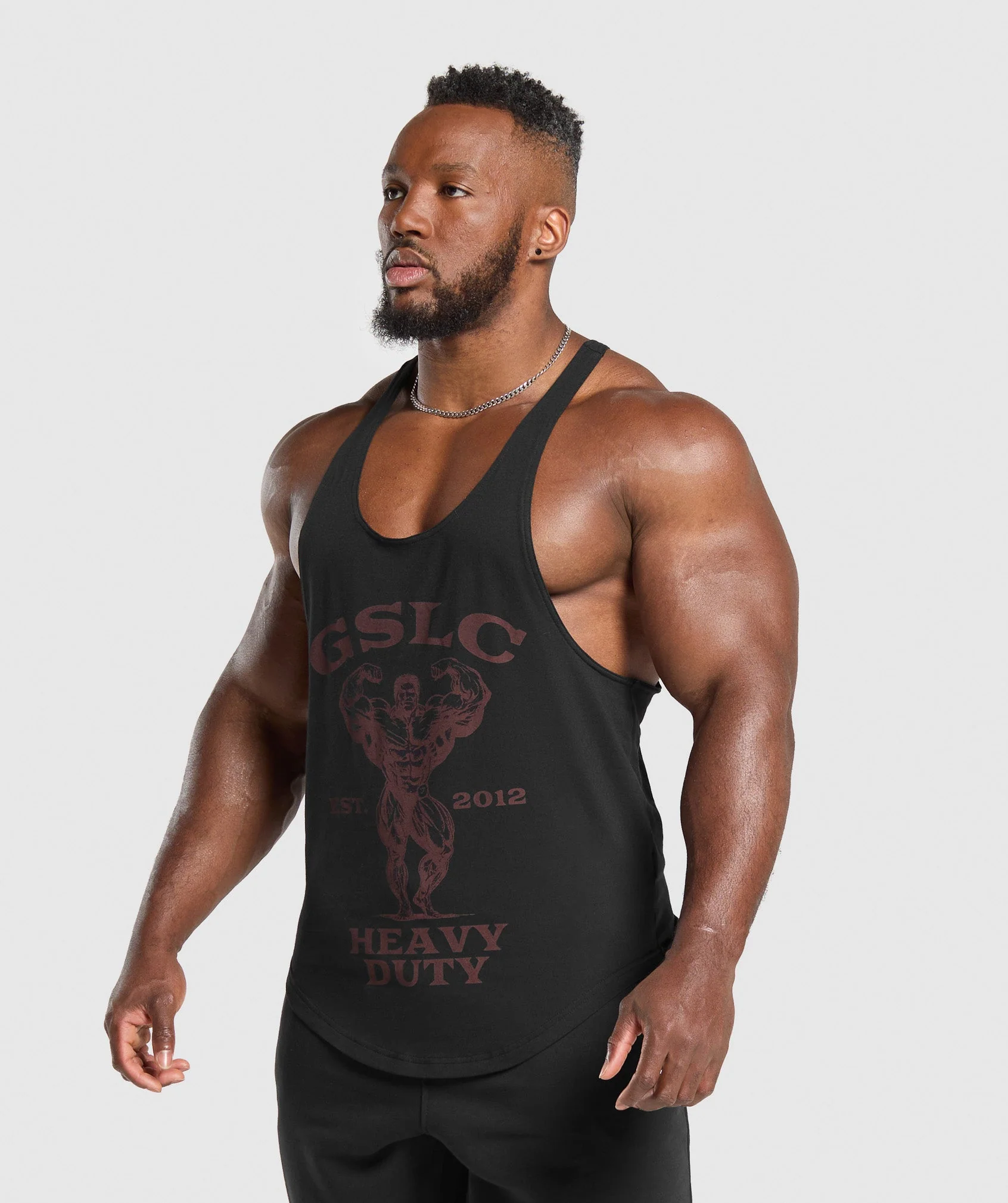 Gymshark Heavy Duty Stringer - Black - Image 3
