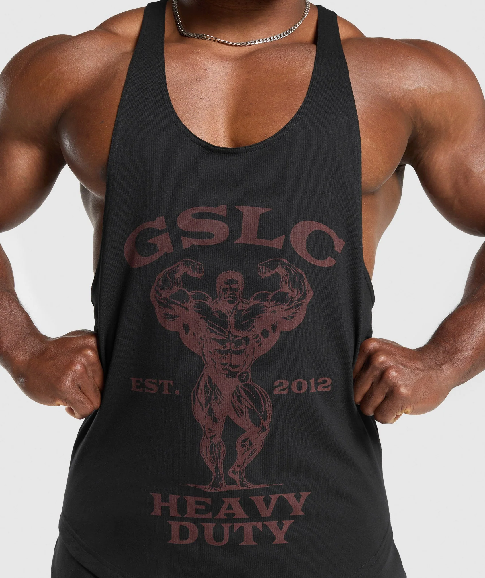 Gymshark Heavy Duty Stringer - Black - Image 6