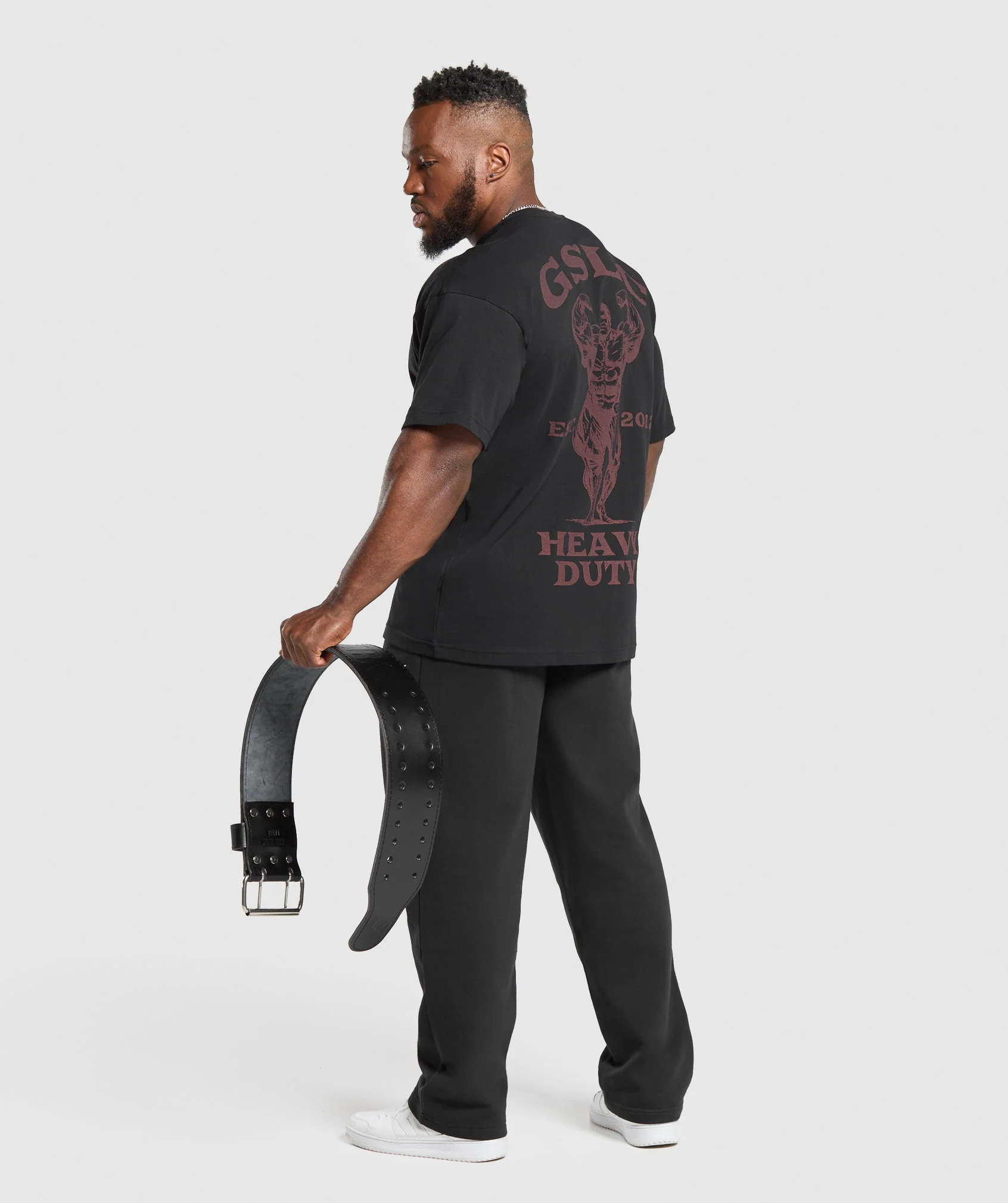 Gymshark Heavy Duty T-Shirt - Black - Image 4