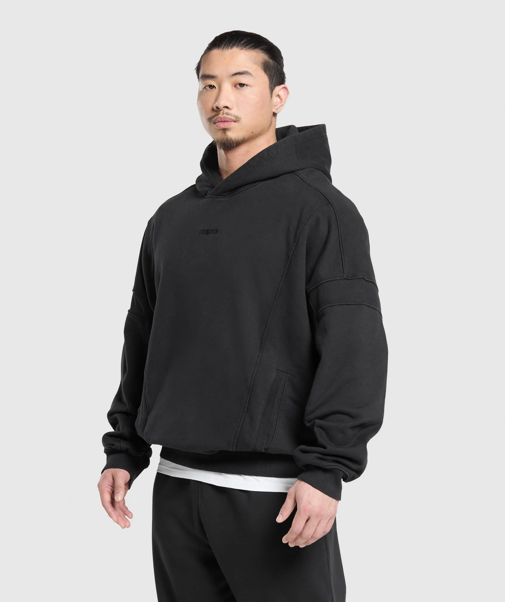 Gymshark Heavyweight Hoodie - Black - Image 3