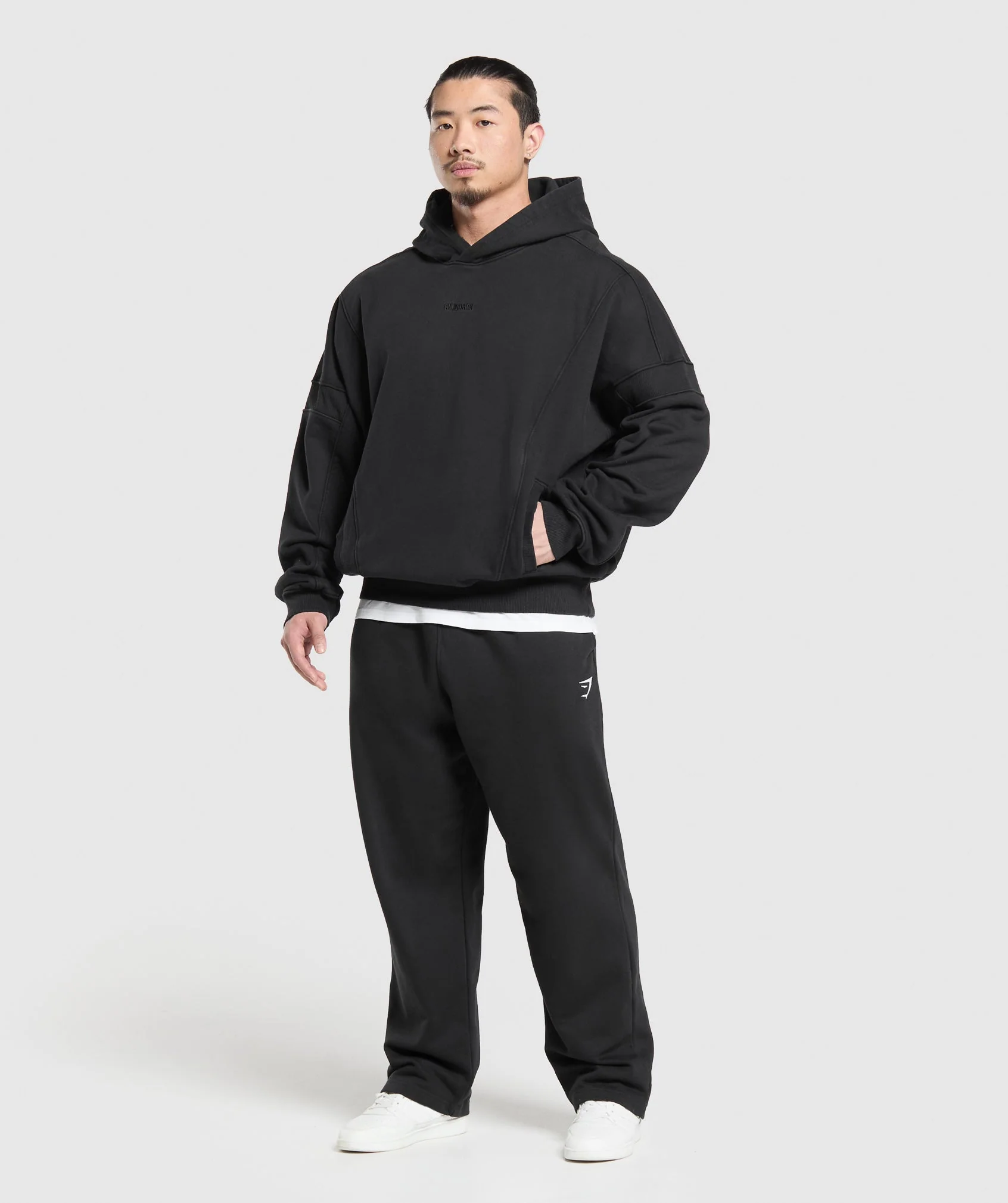 Gymshark Heavyweight Hoodie - Black - Image 4