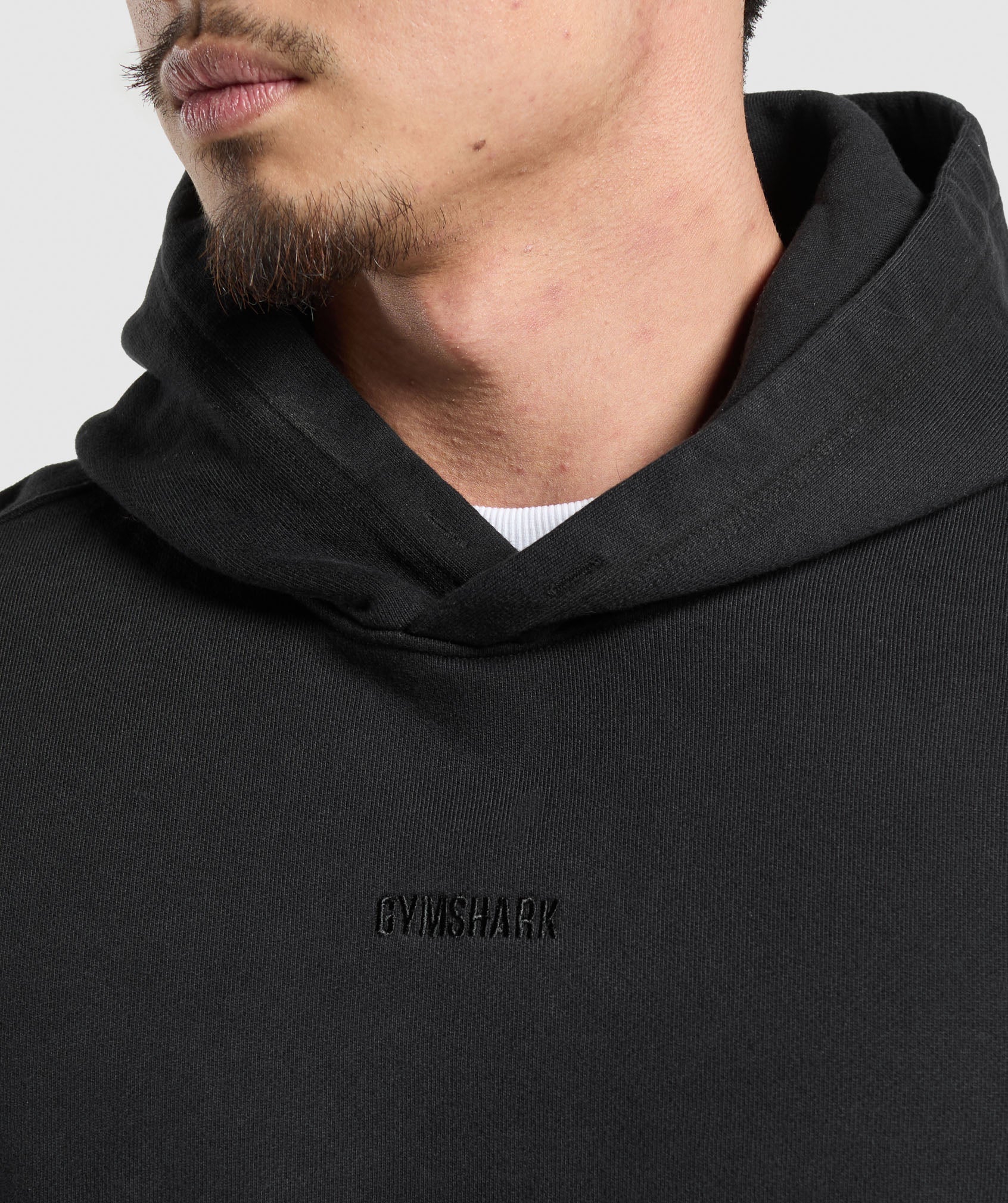 Gymshark Heavyweight Hoodie - Black - Image 5