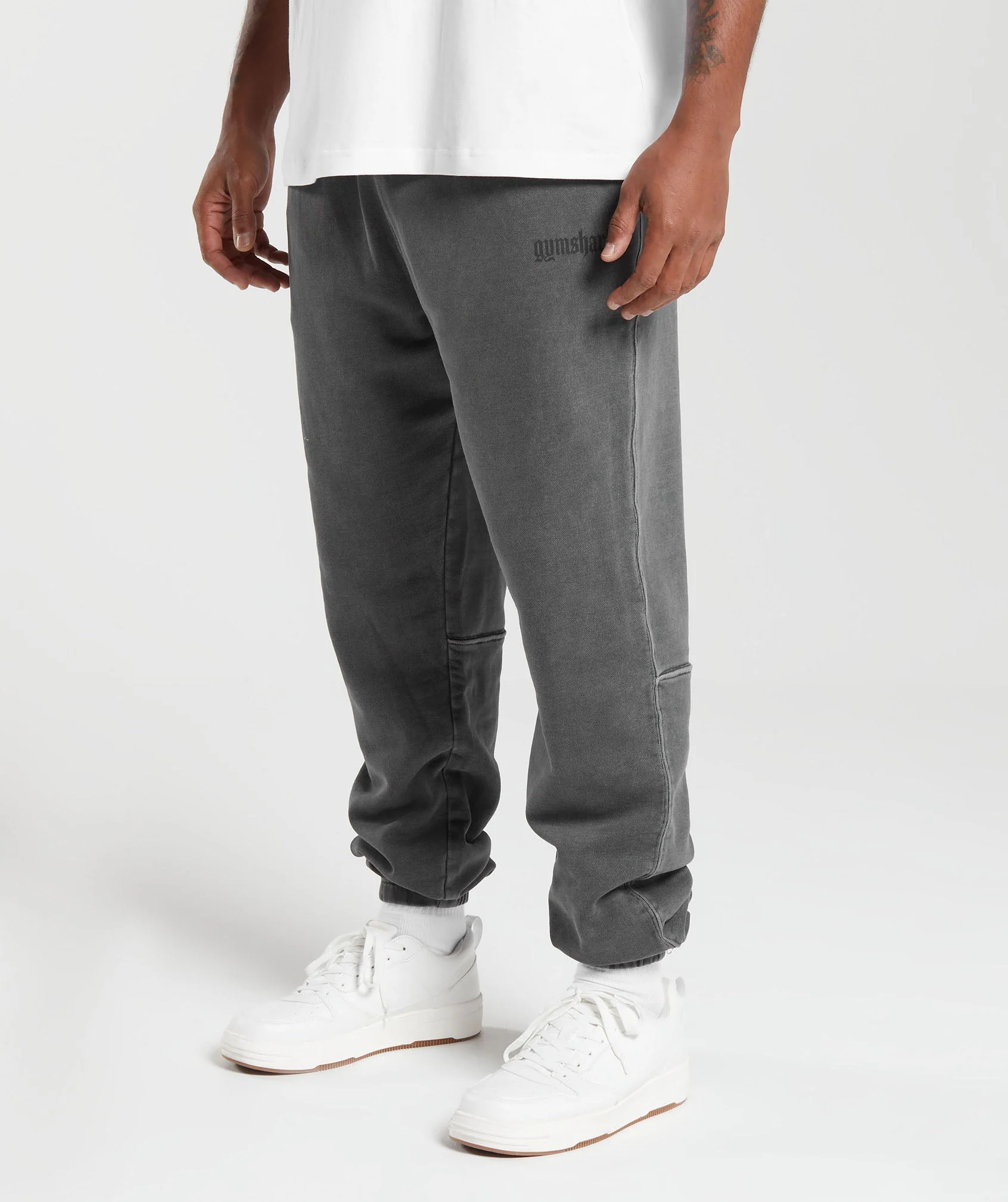 Gymshark Heavyweight Joggers - Black - Image 3