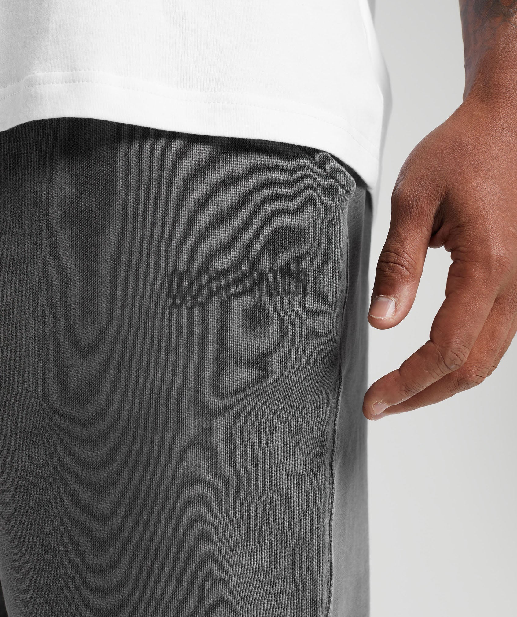 Gymshark Heavyweight Joggers - Black - Image 5