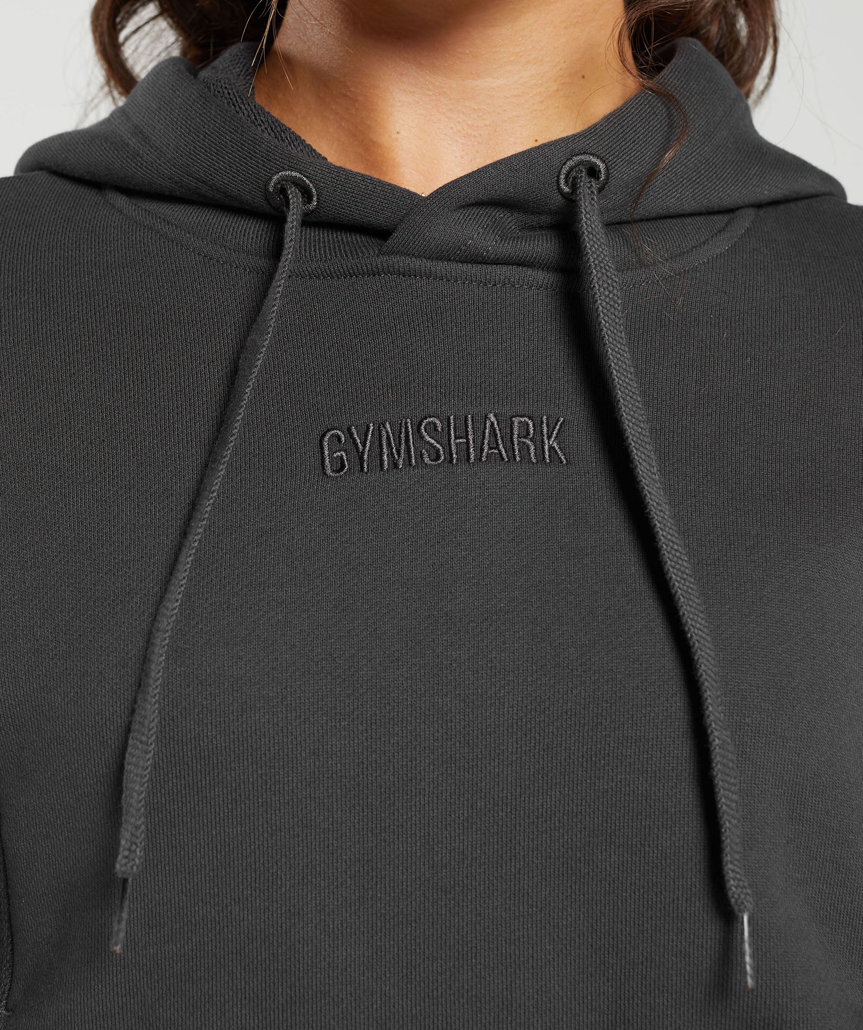 Gymshark Heavyweight Loopback Sweat Hoodie - Asphalt Grey - Image 5
