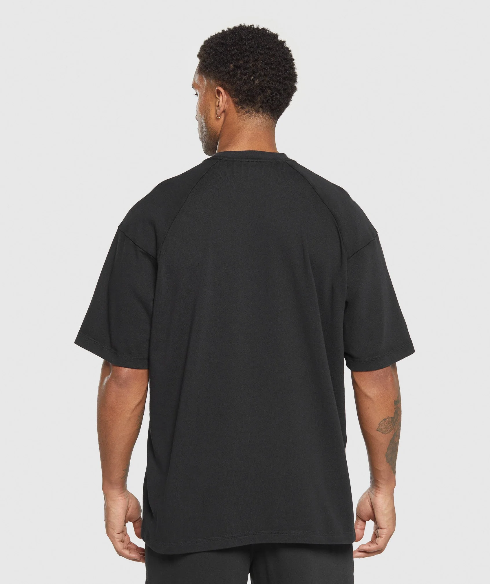 Gymshark Heavyweight T-Shirt - Black - Image 2