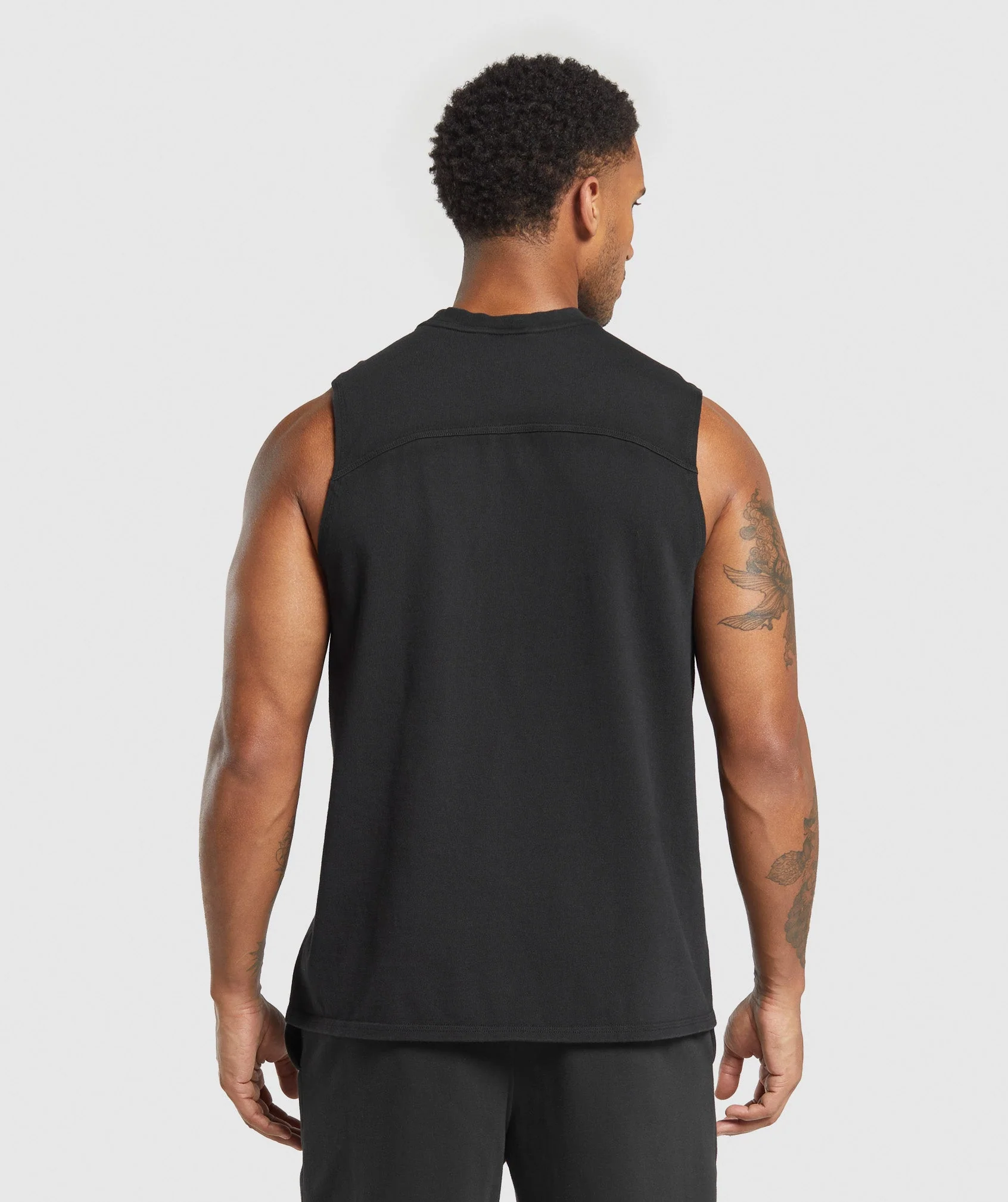 Gymshark Heavyweight Tank - Black - Image 2
