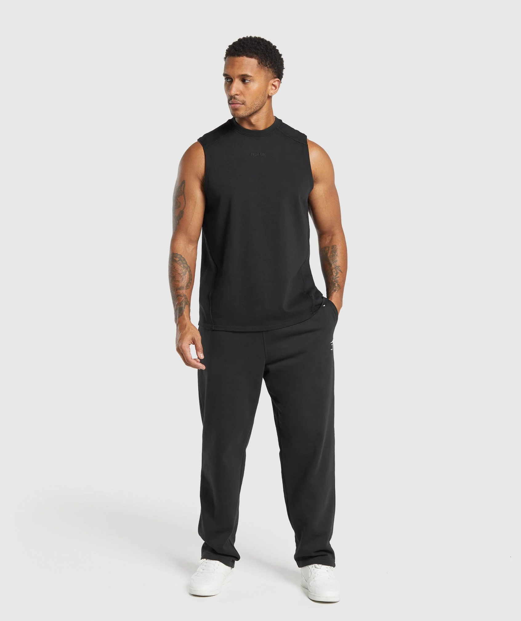 Gymshark Heavyweight Tank - Black - Image 4