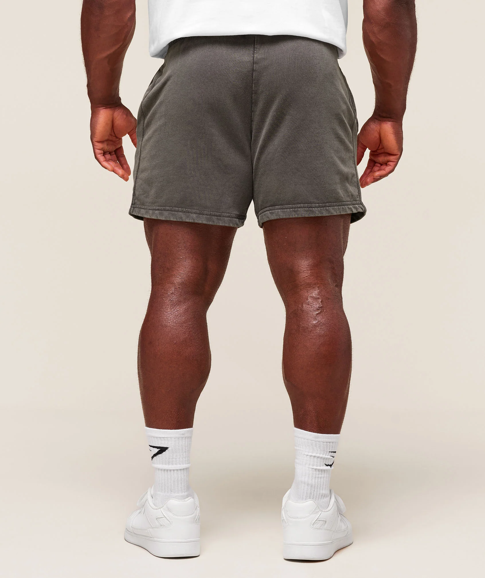 Gymshark Heritage 5" Shorts - Grey - Image 2
