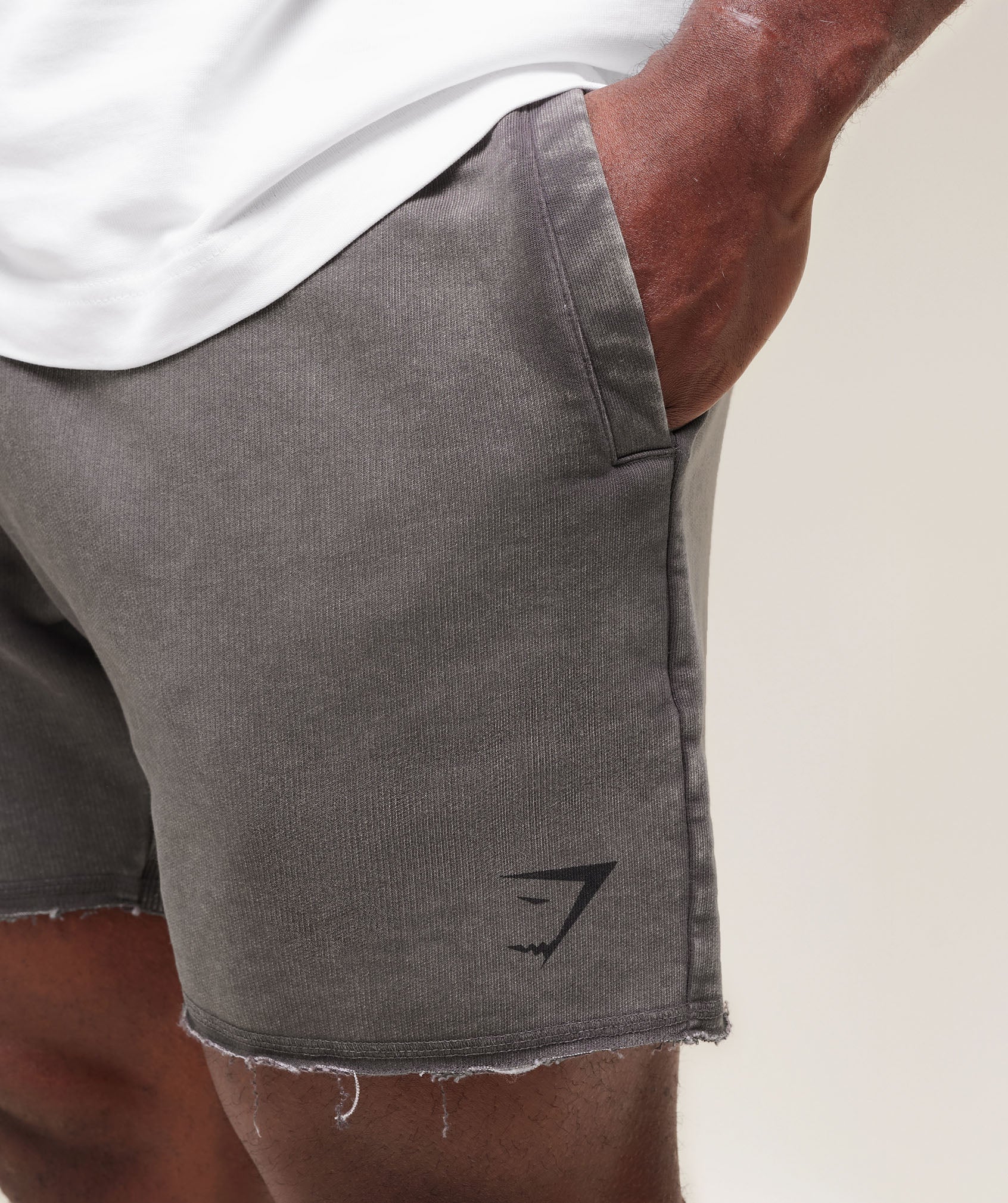 Gymshark Heritage 5" Shorts - Grey - Image 6