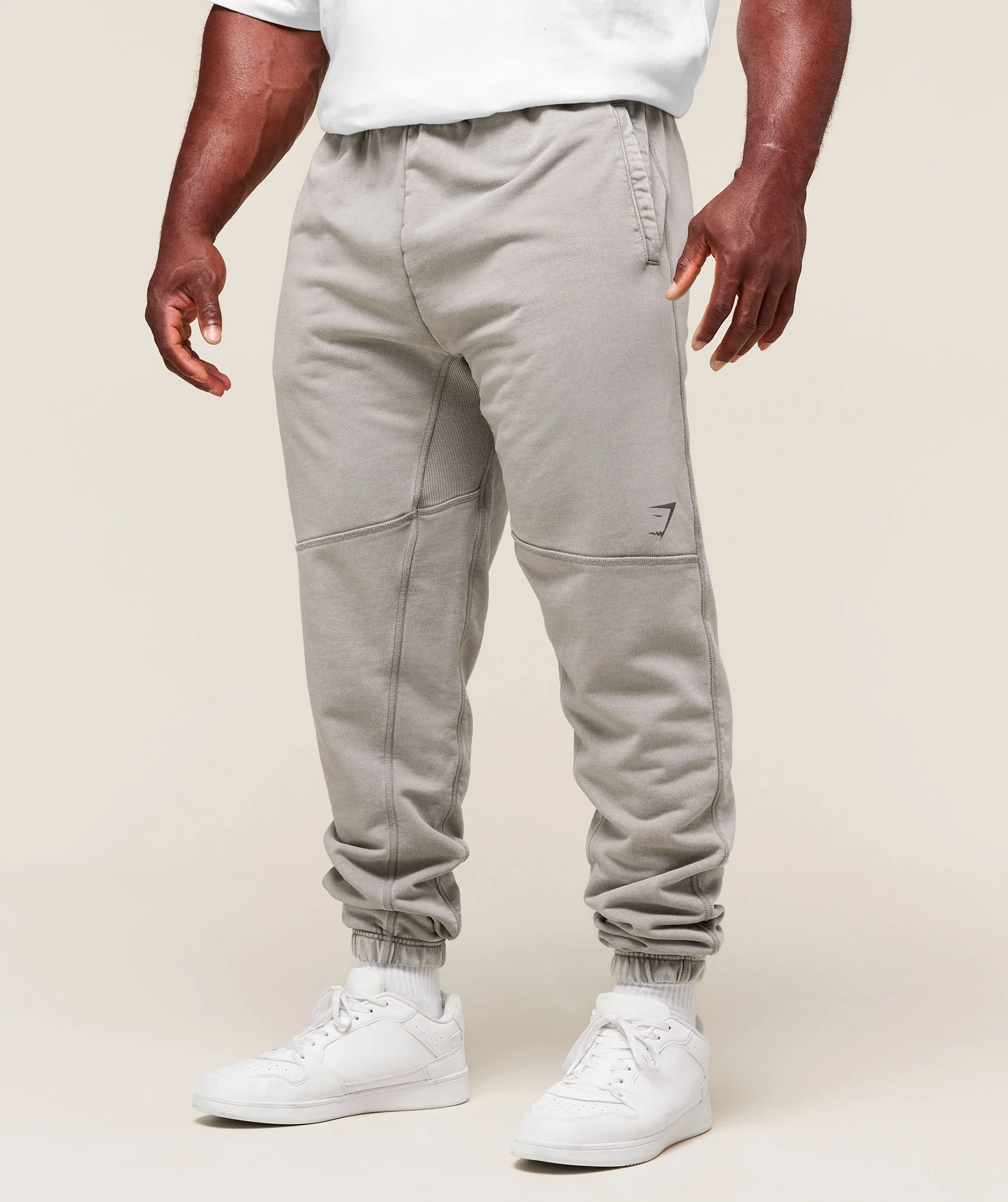 Gymshark Heritage Joggers - Smokey Grey - Image 4