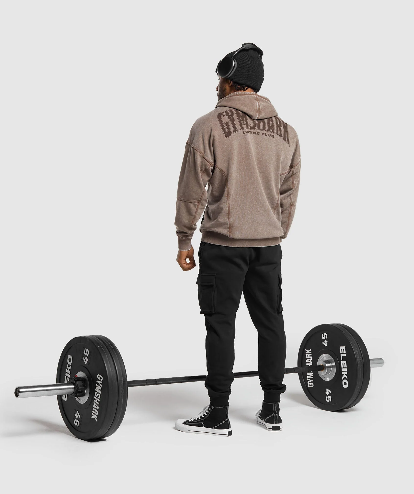 Gymshark Heritage Washed Hoodie - Penny Brown - Image 4