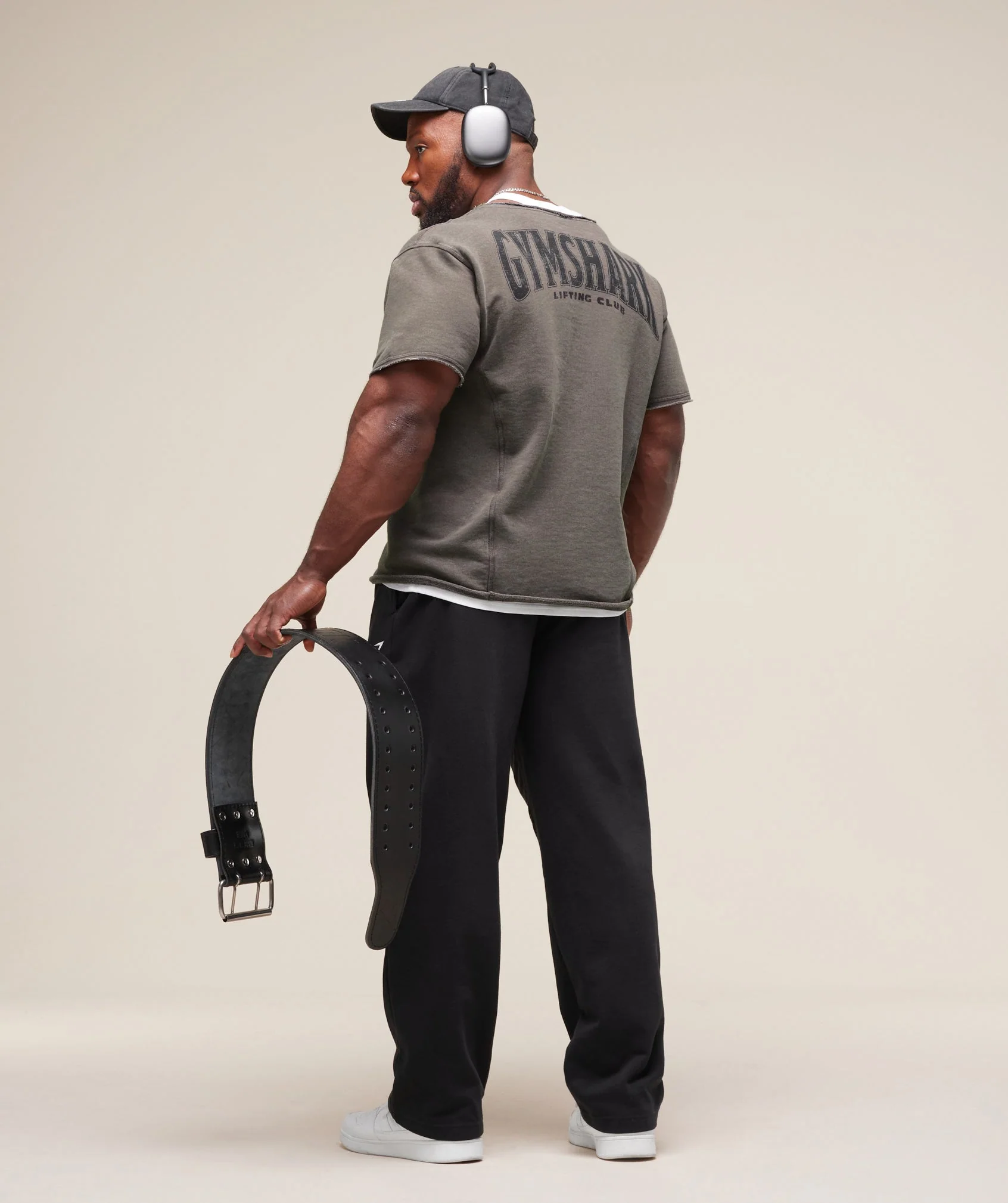 Gymshark Heritage Washed Rag Top - Onyx Grey - Image 7