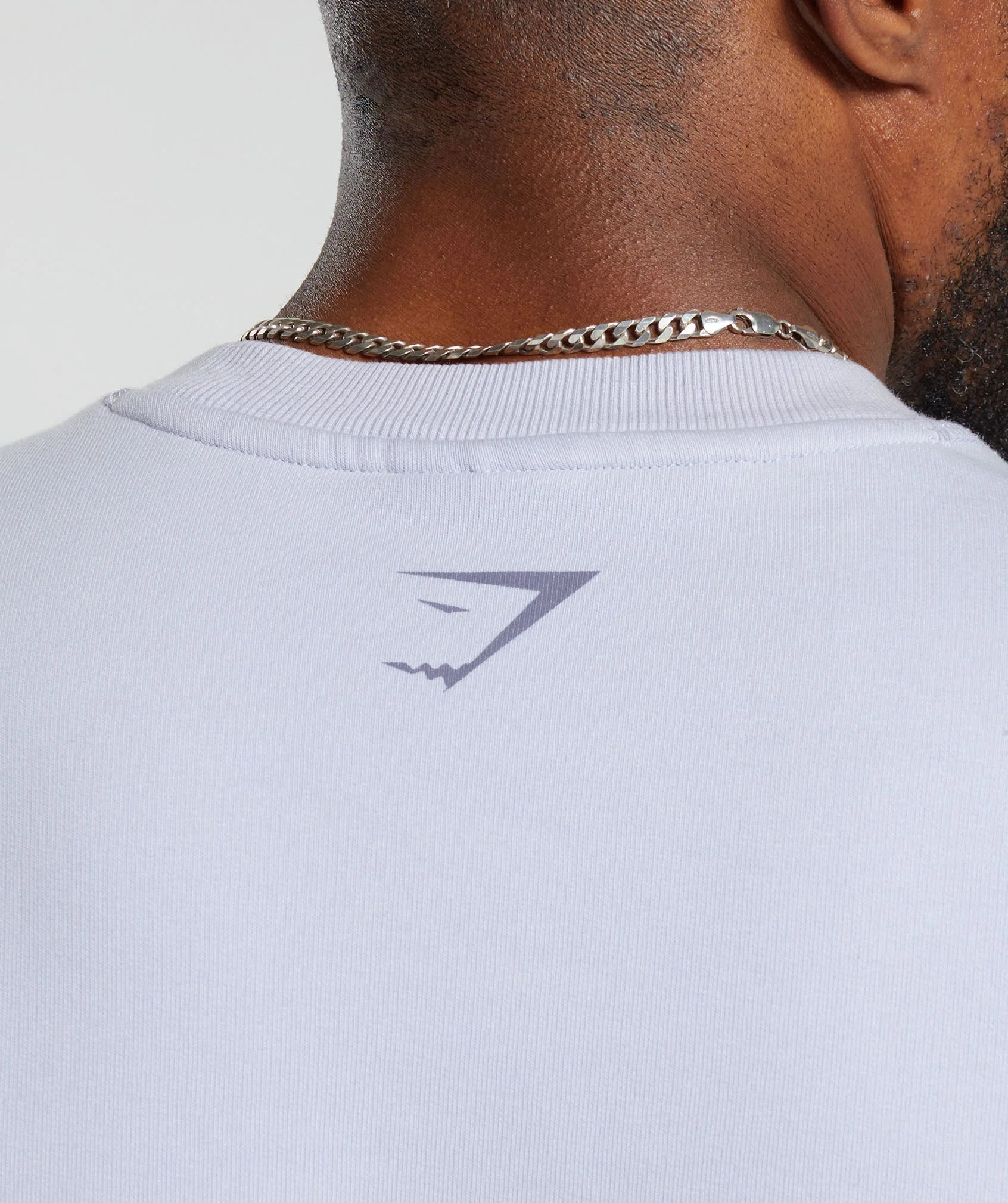 Gymshark Heritage Washed Short Sleeve Crew - Silver Lilac - Image 6