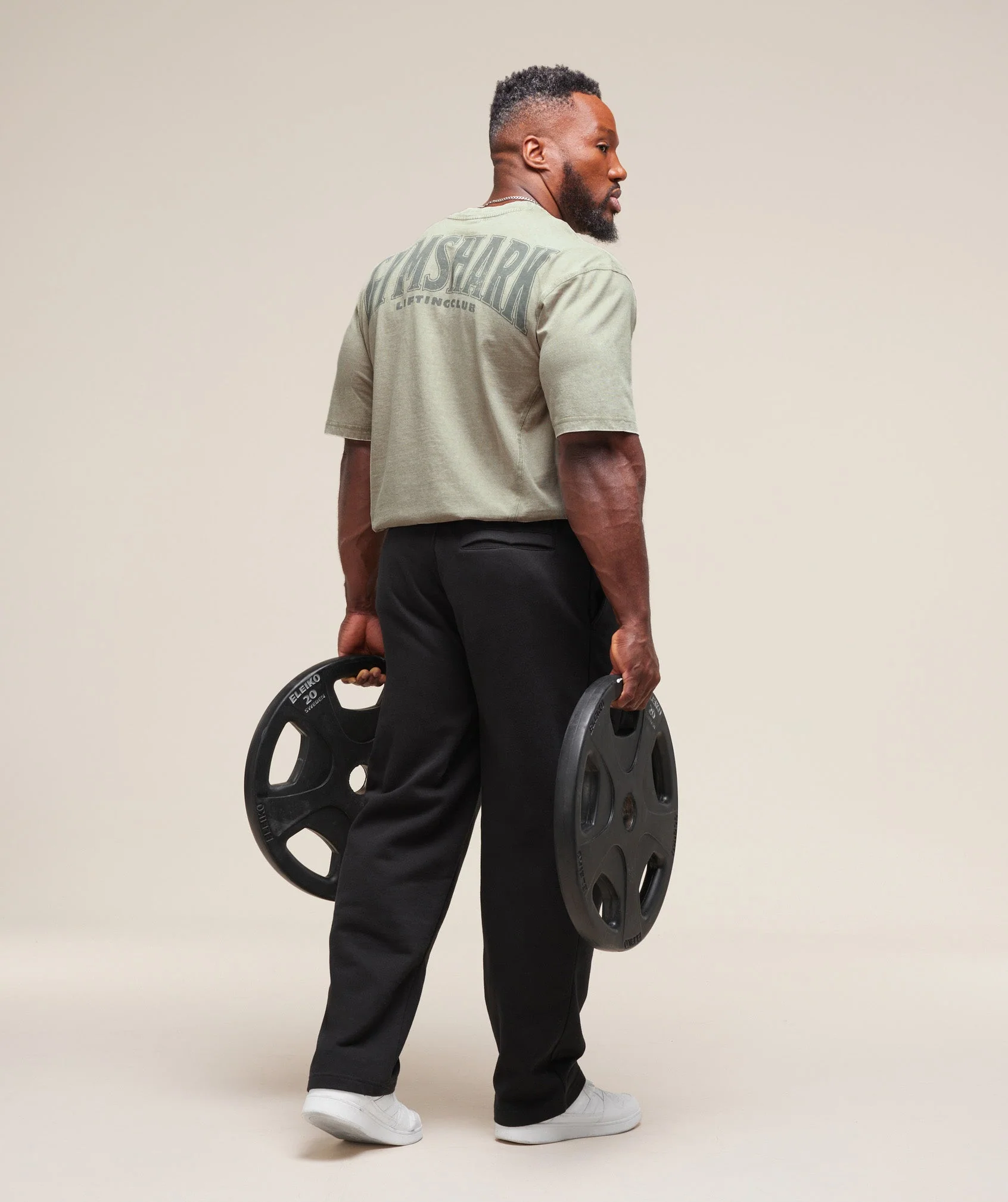 Gymshark Heritage Washed T-Shirt - Stone Grey - Image 2