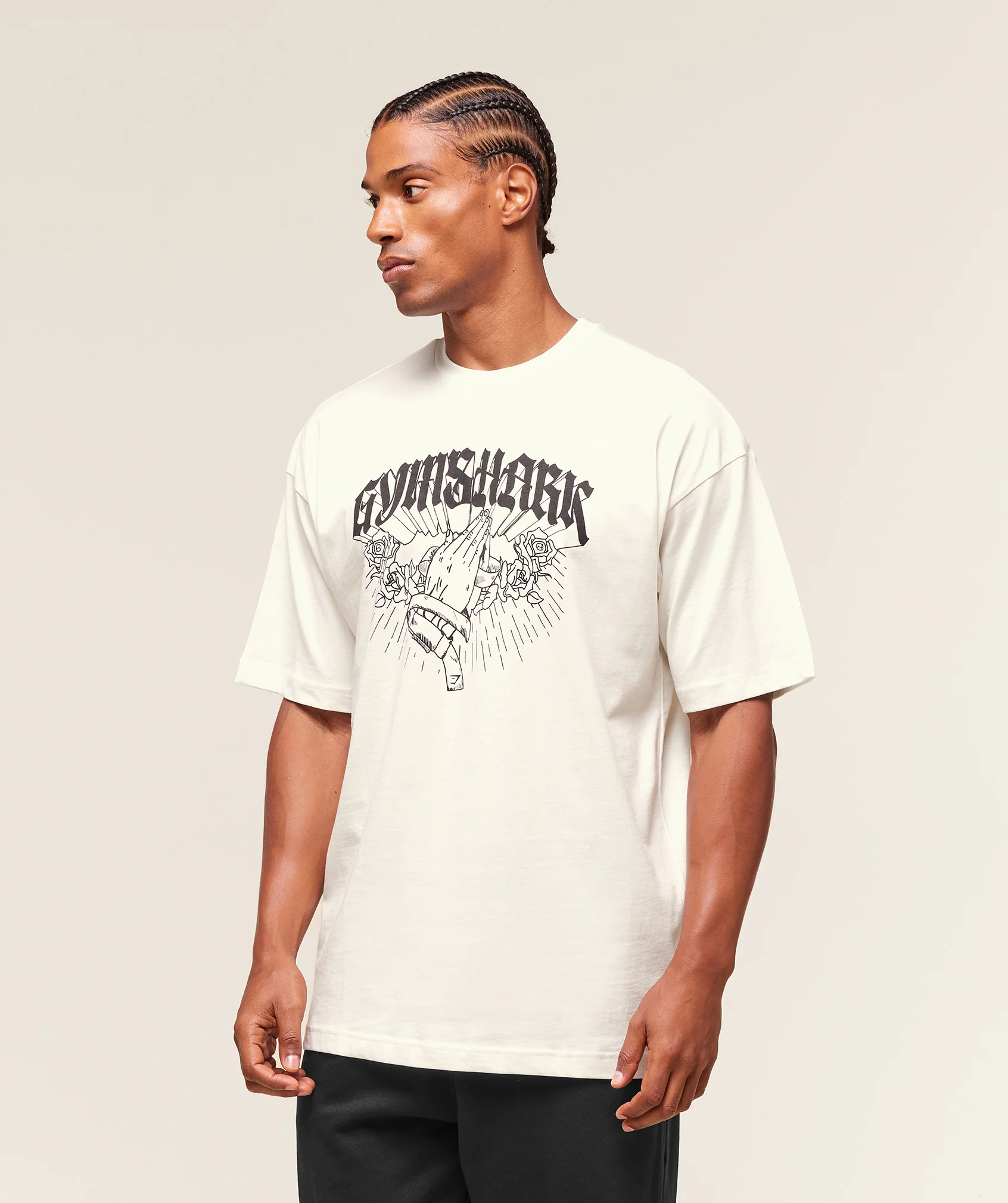 Gymshark Hispanic Heritage T-Shirt - Soft White - Image 3