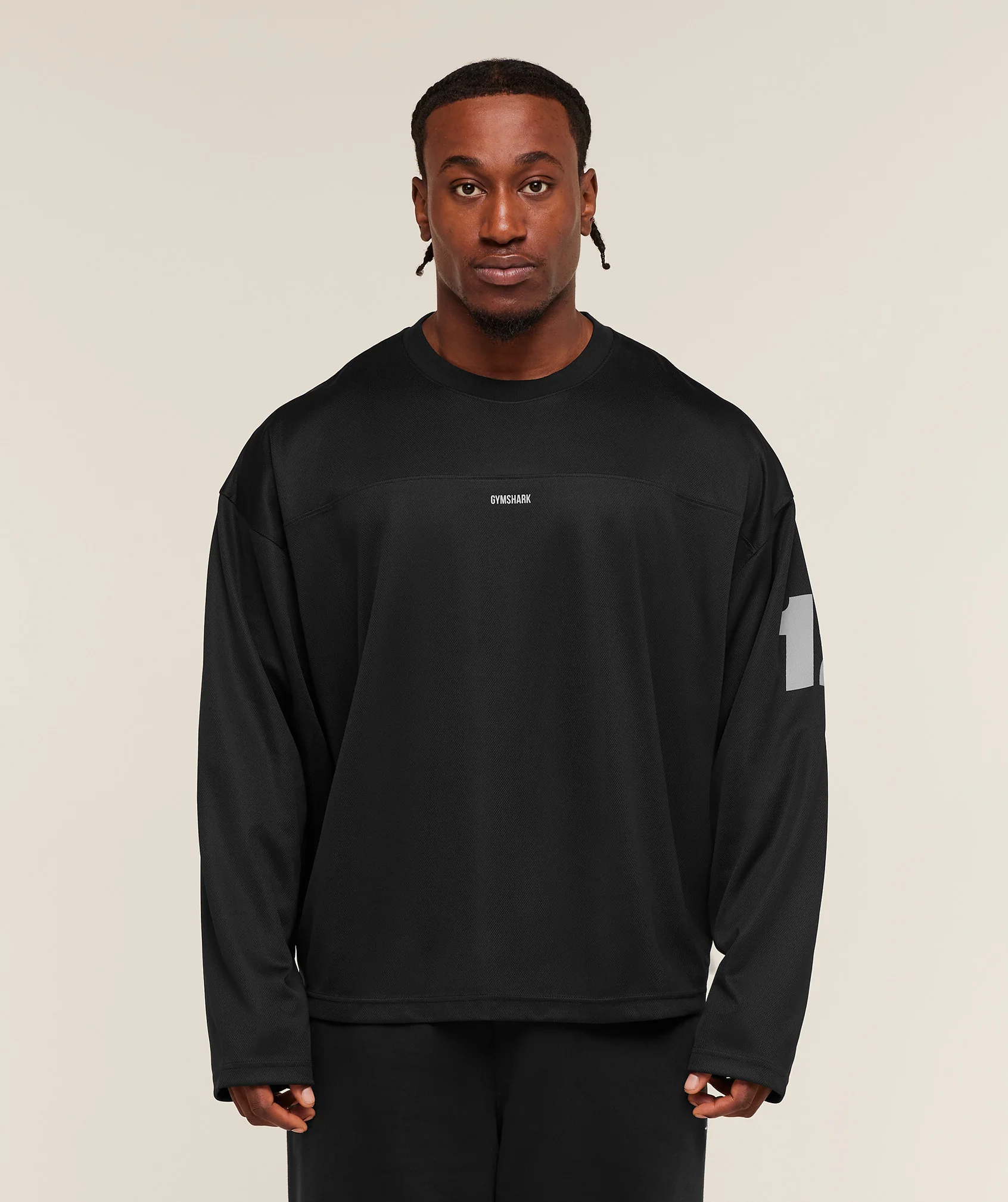 Gymshark Hockey Jersey - Black