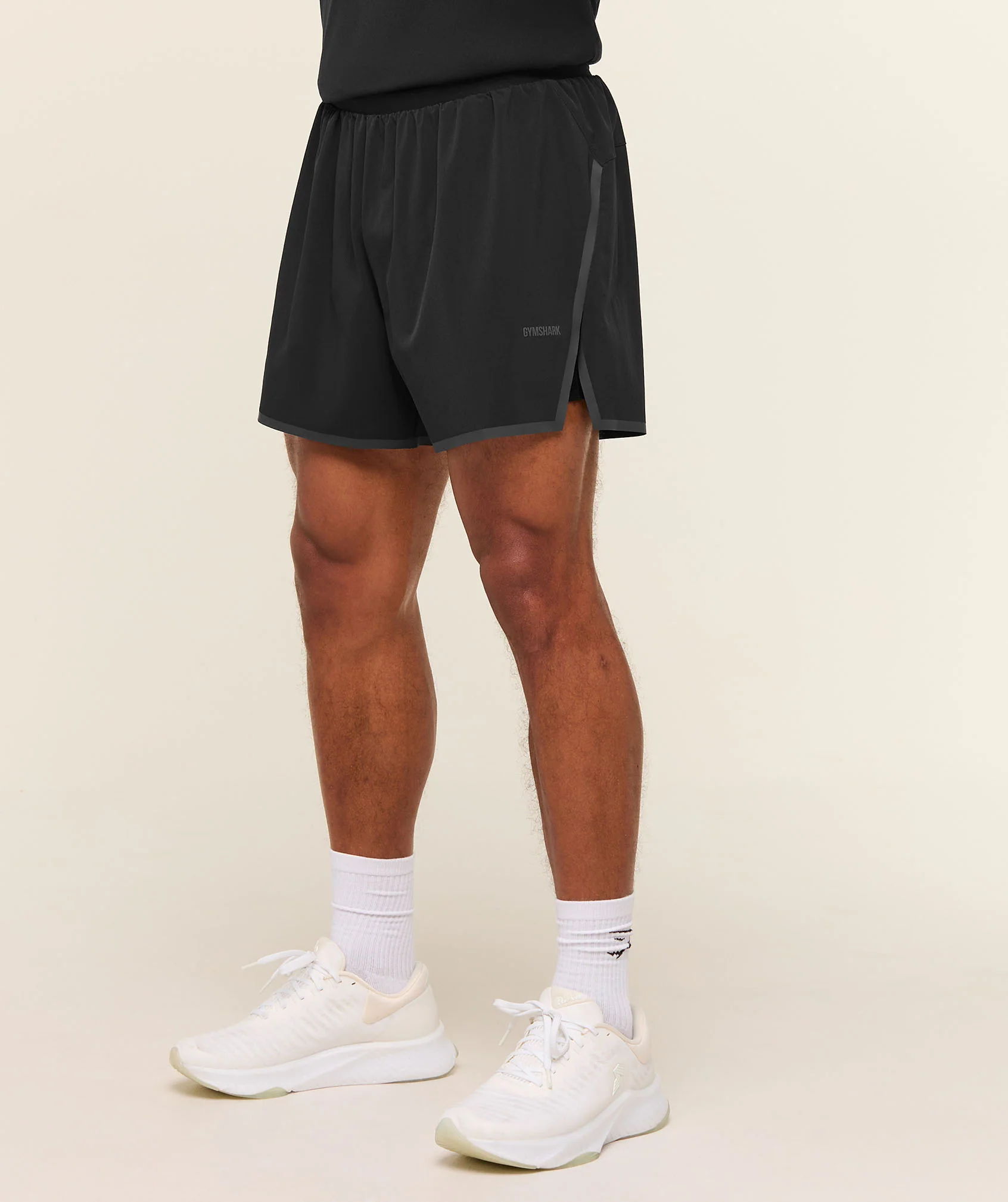 Gymshark Hybrid 5" Performance Shorts - Black