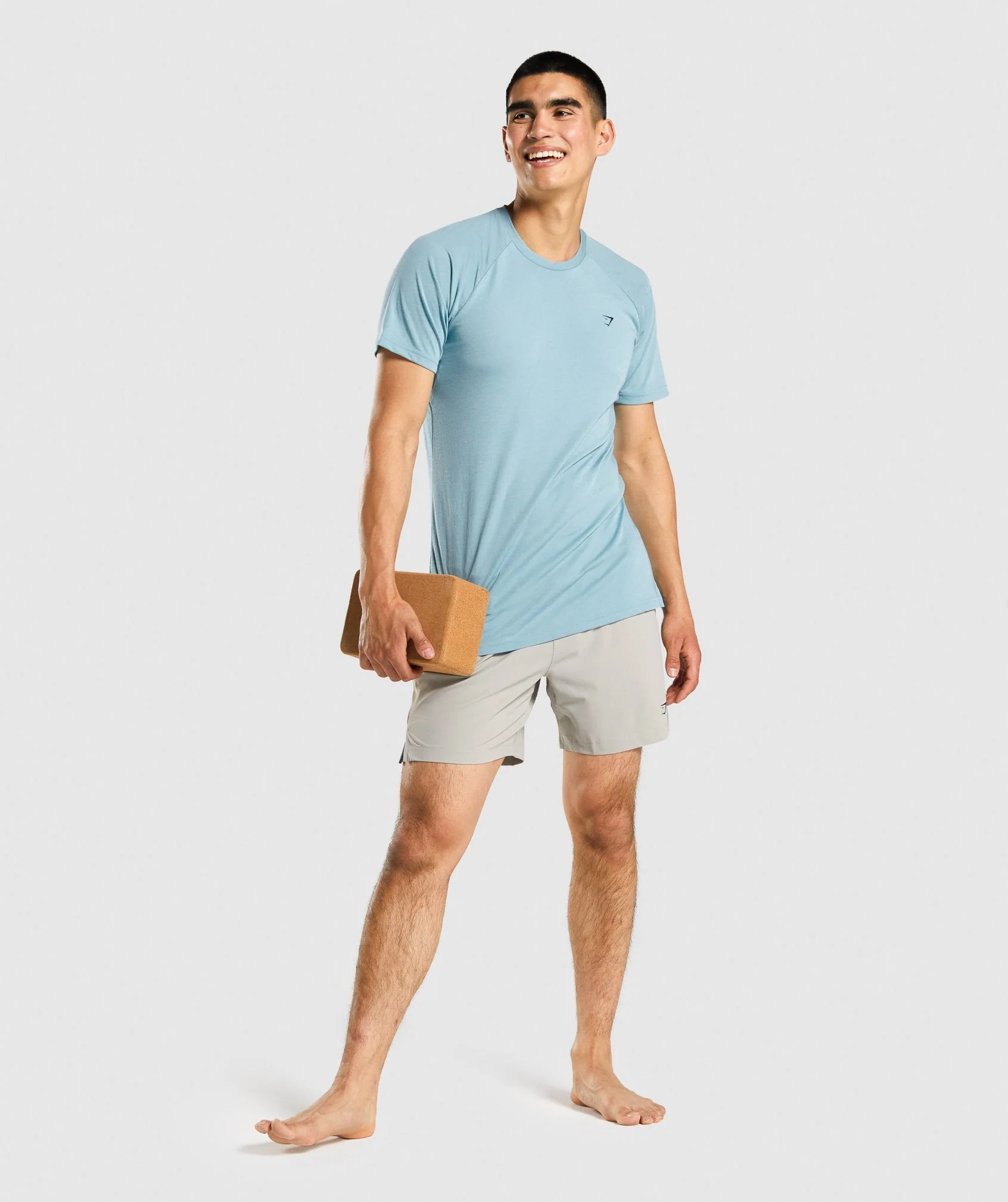 Gymshark Hybrid 6" Shorts - Grey - Image 4
