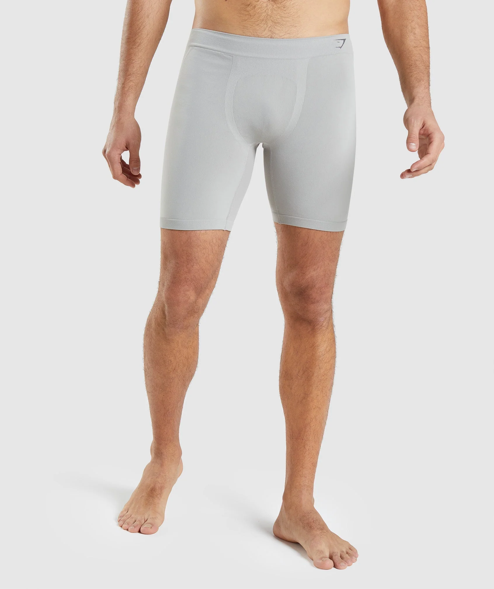 Gymshark Hybrid Boxer - Taupe Grey/Onyx Grey - Image 2