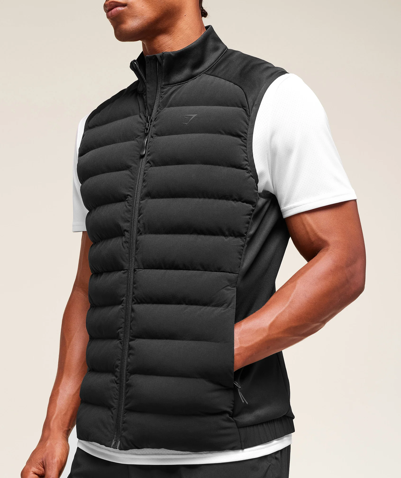 Gymshark Hybrid Vest - Black - Image 3