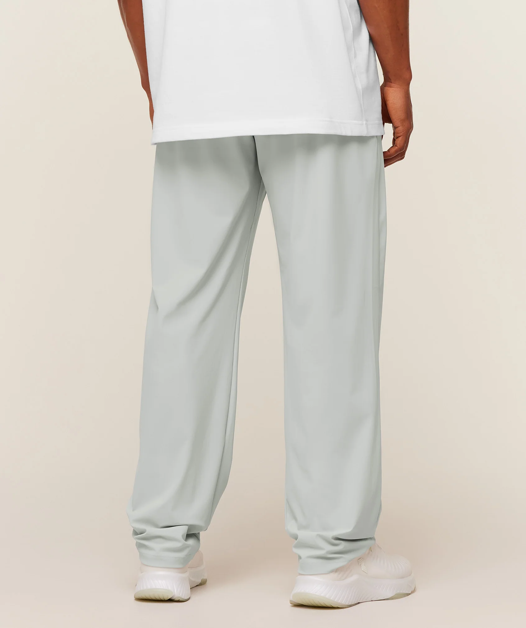 Gymshark Hybrid Joggers  - Light Grey - Image 2
