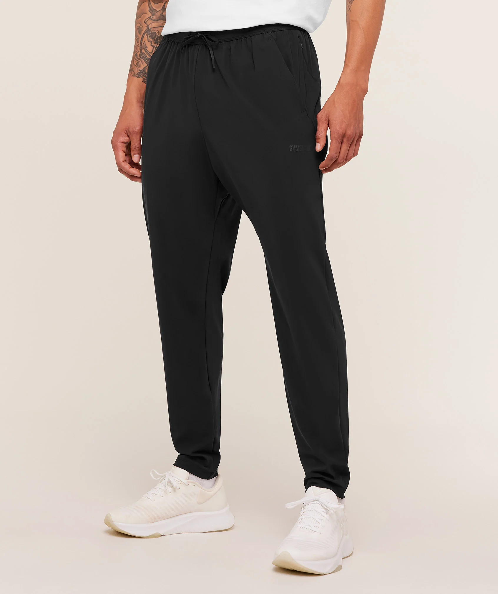 Gymshark Hybrid Slim Fit Joggers - GS Black - Image 3