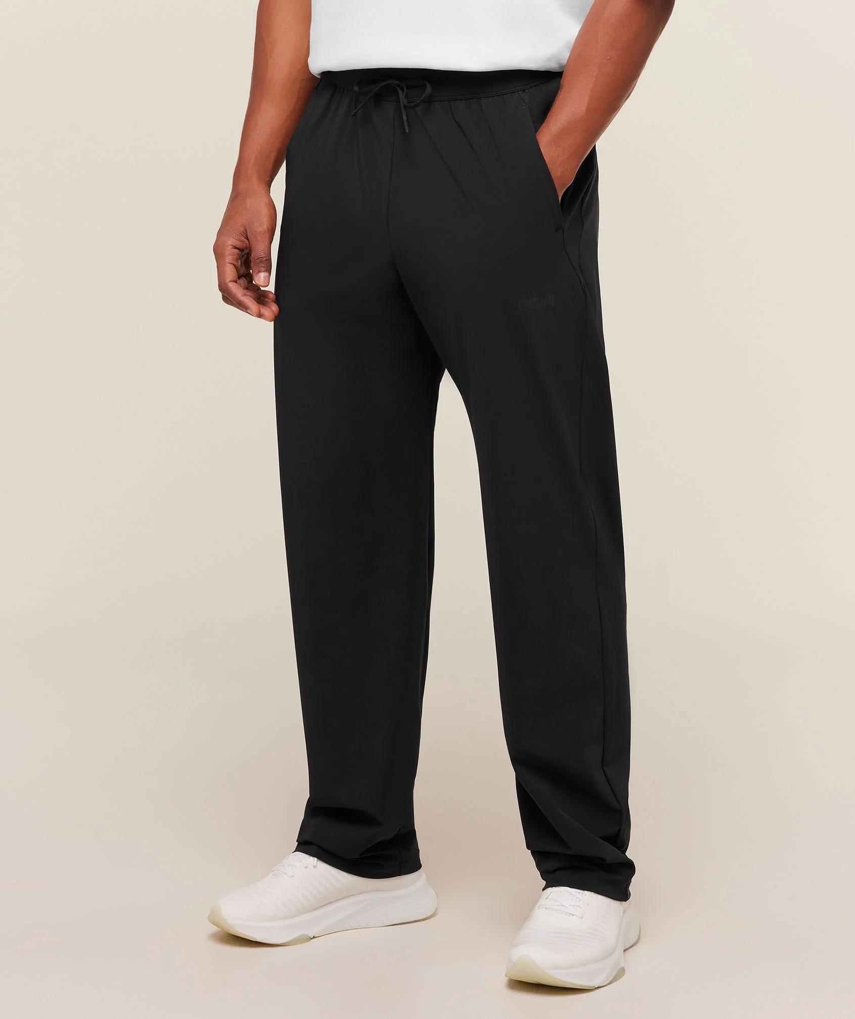 Gymshark Hybrid Joggers  - Black - Image 3
