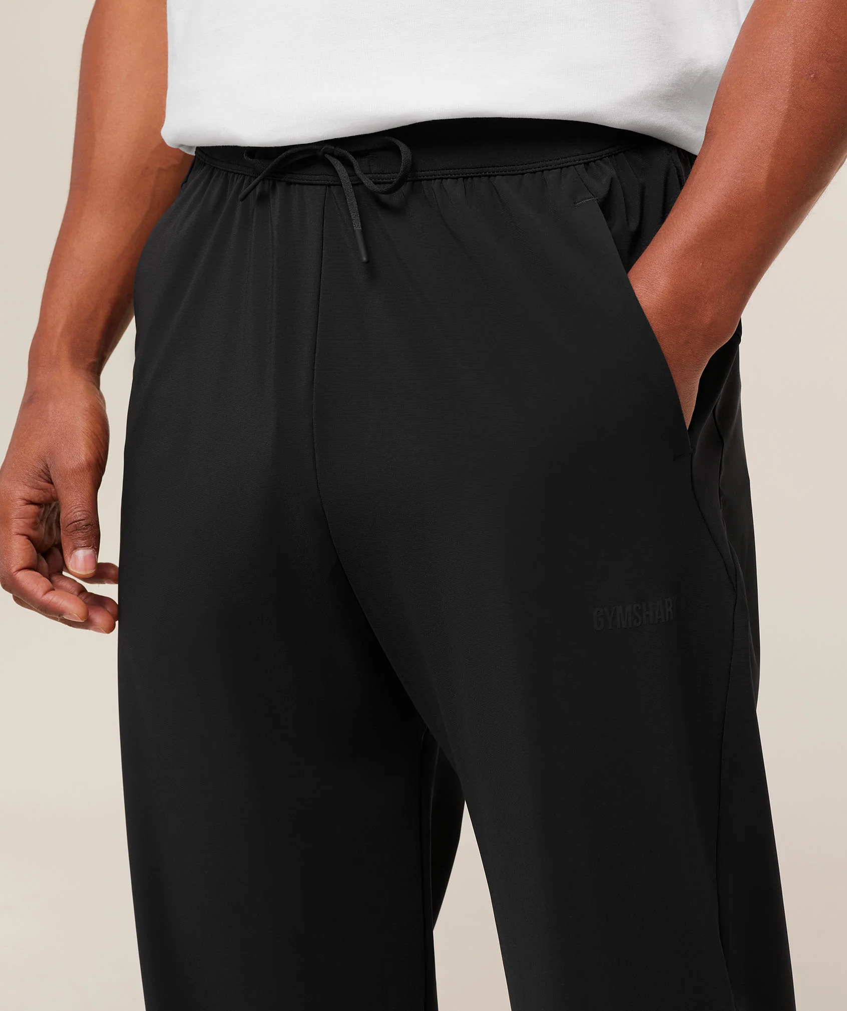 Gymshark Hybrid Joggers  - Black - Image 5