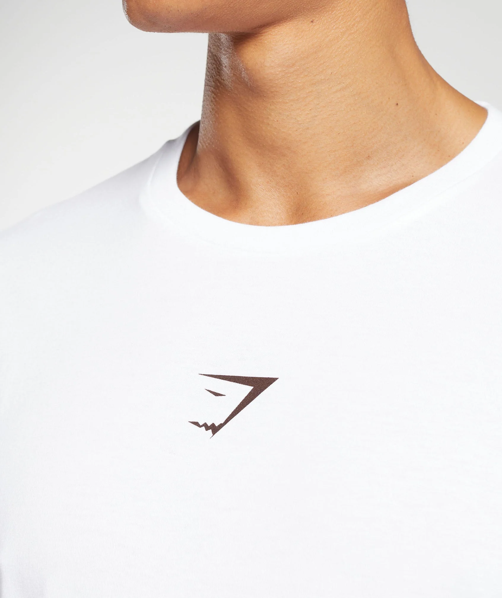 Gymshark Hybrid Wellness Long Sleeve T-Shirt - White - Image 7