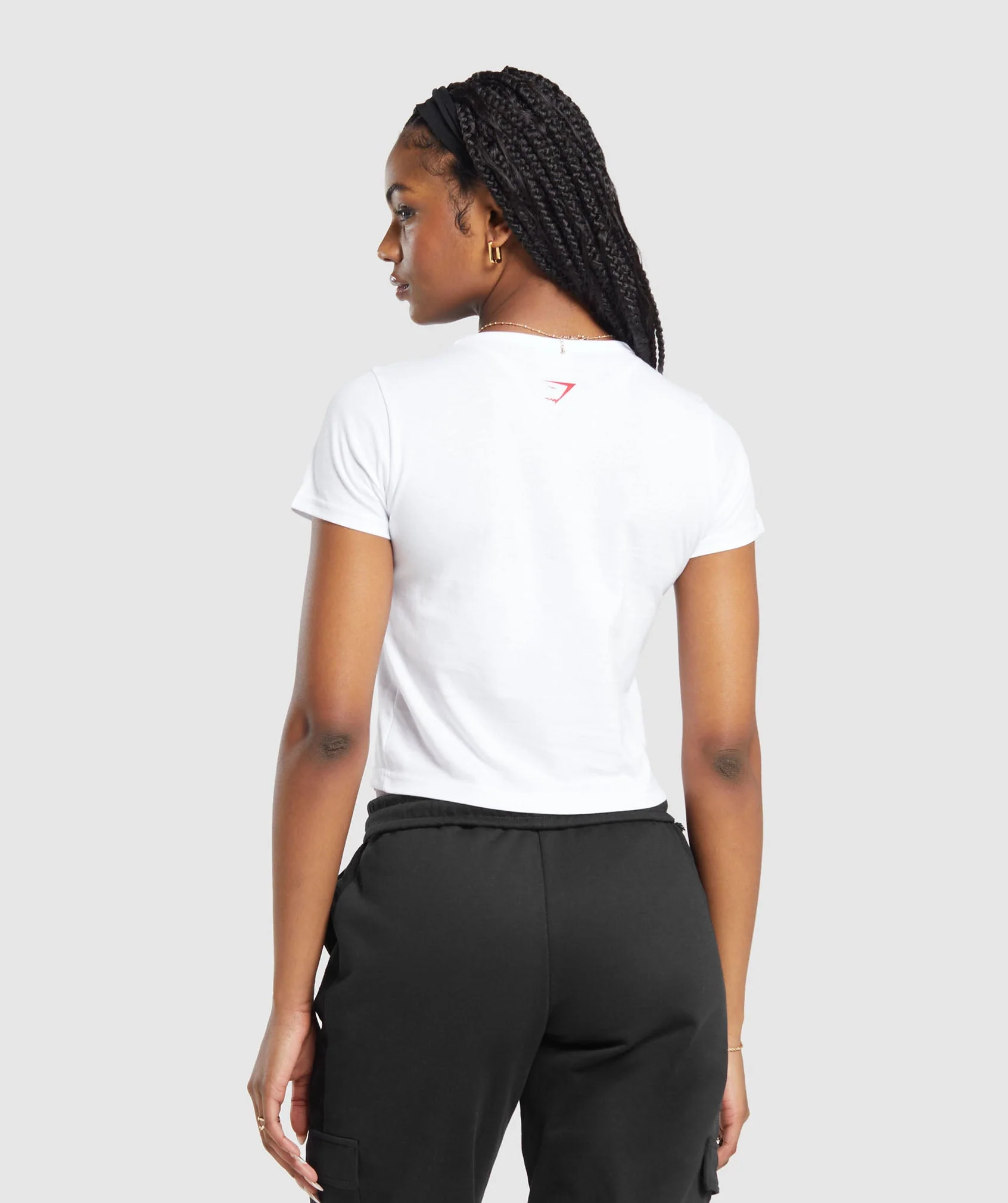 Gymshark I Heart Gym Baby T-Shirt - White - Image 2