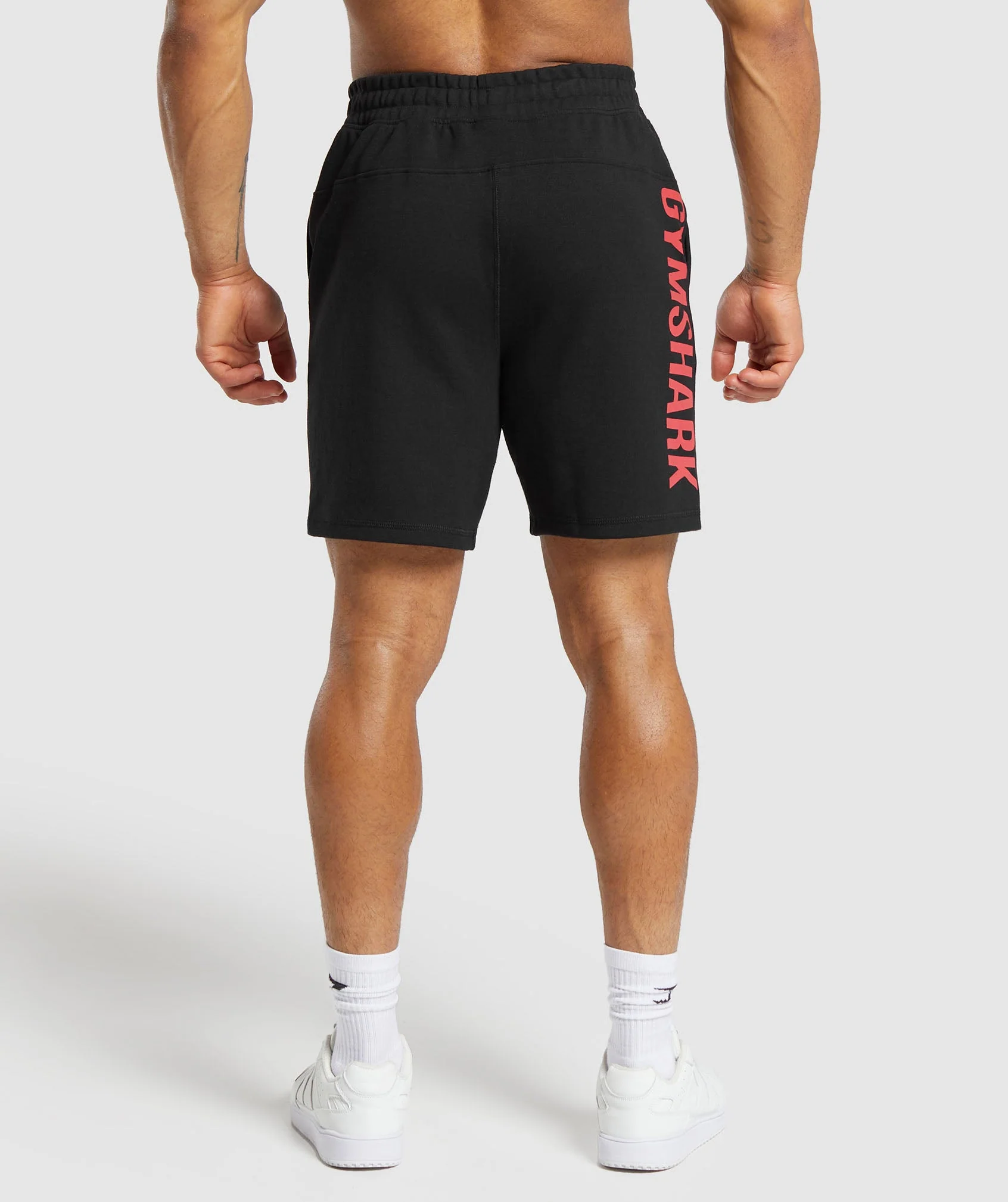 Gymshark Impact Shorts - Black/Vivid Red - Image 3