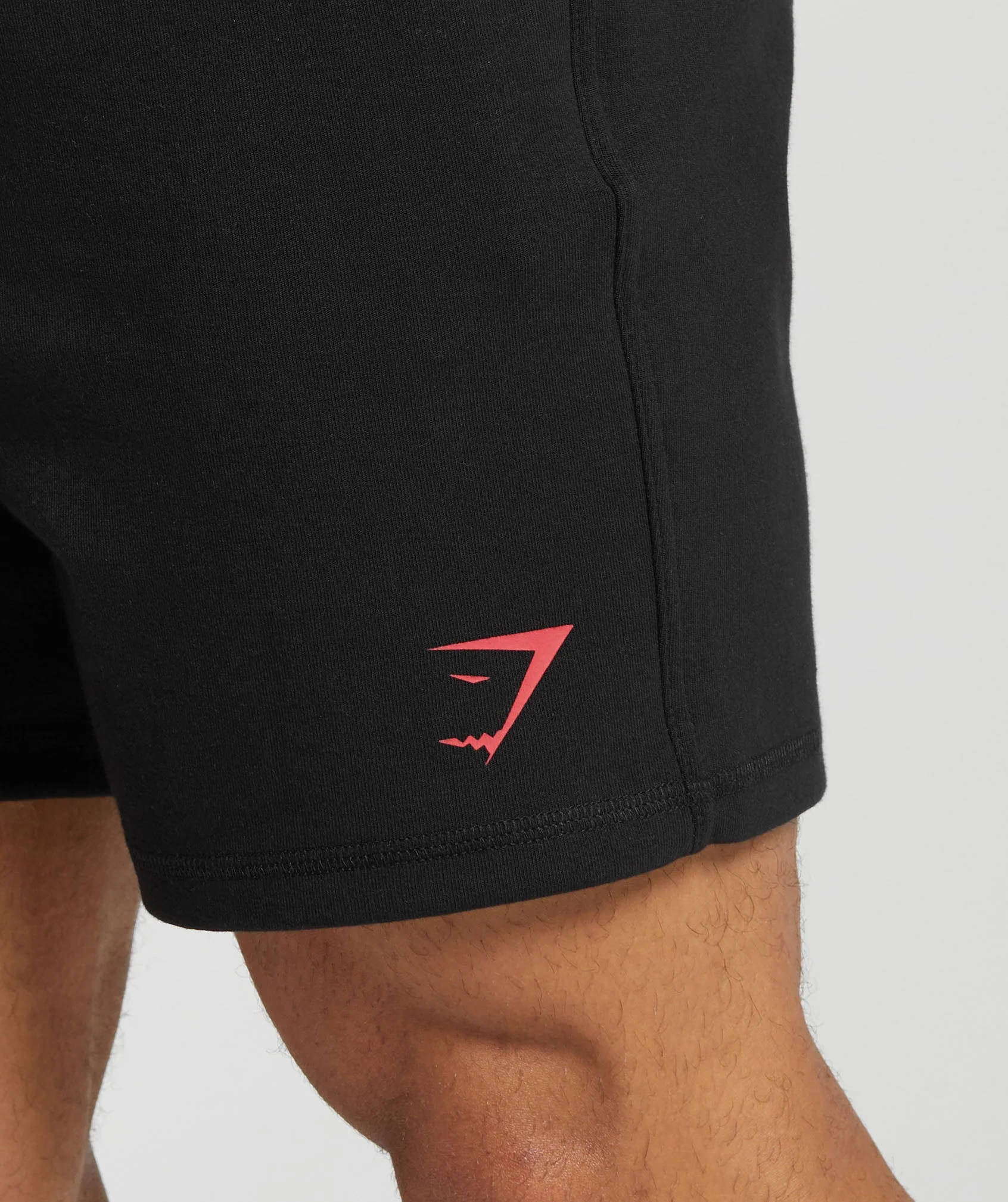 Gymshark Impact Shorts - Black/Vivid Red - Image 5