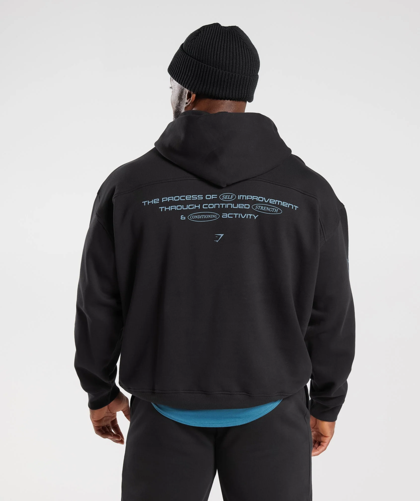 Gymshark Intergalactic Lifting Hoodie - Black - Image 2
