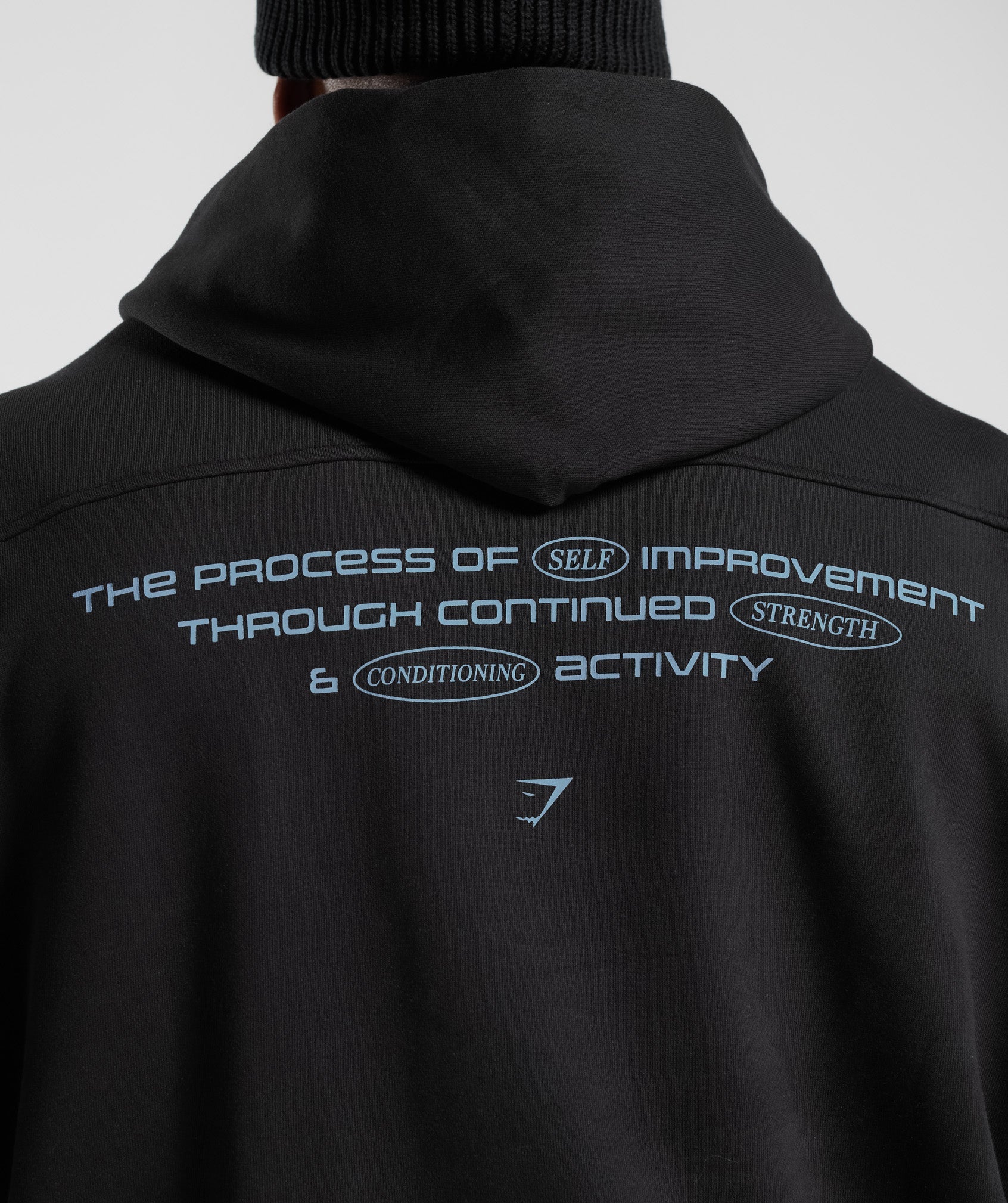 Gymshark Intergalactic Lifting Hoodie - Black - Image 5