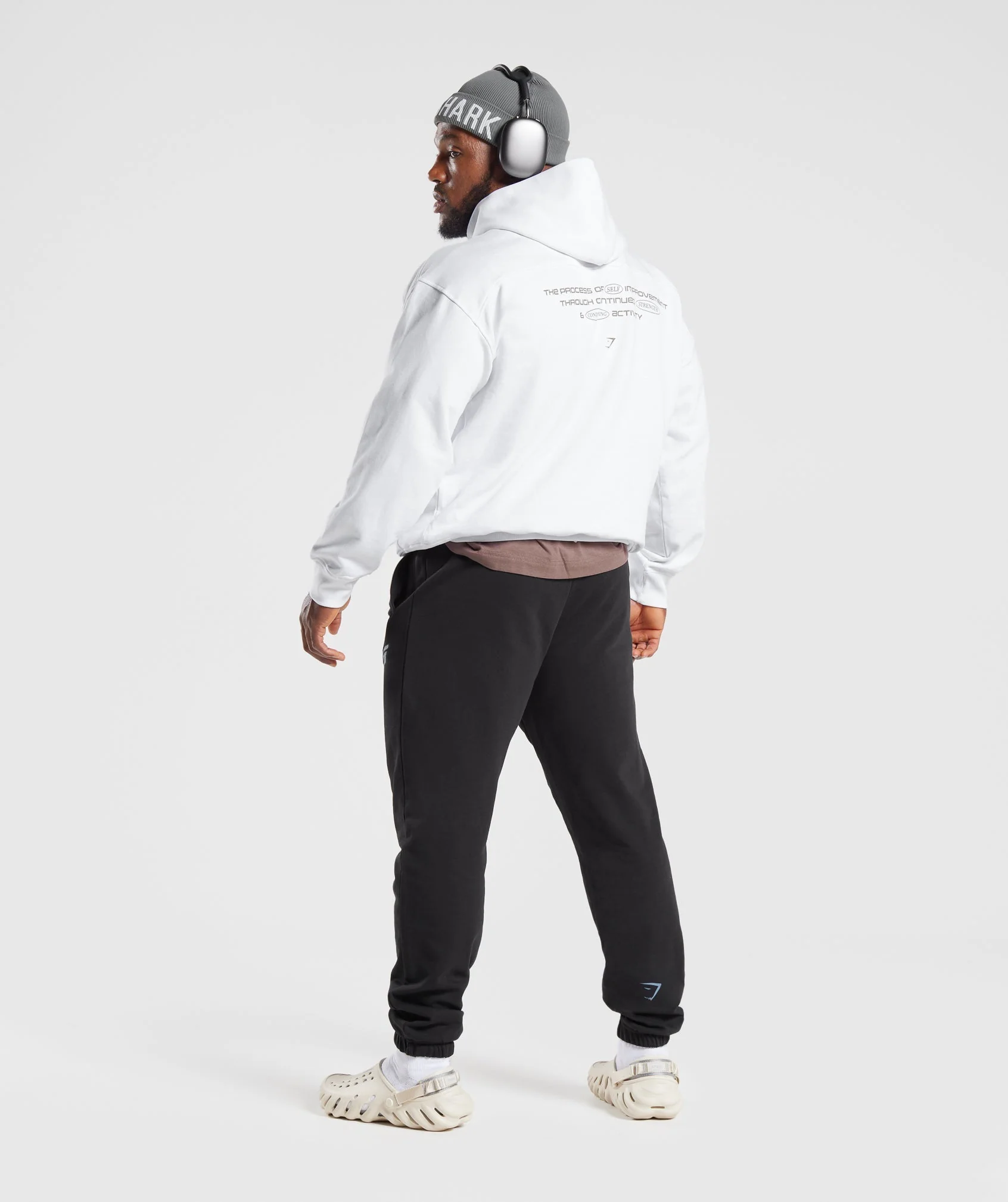 Gymshark Intergalactic Lifting Hoodie - White - Image 4