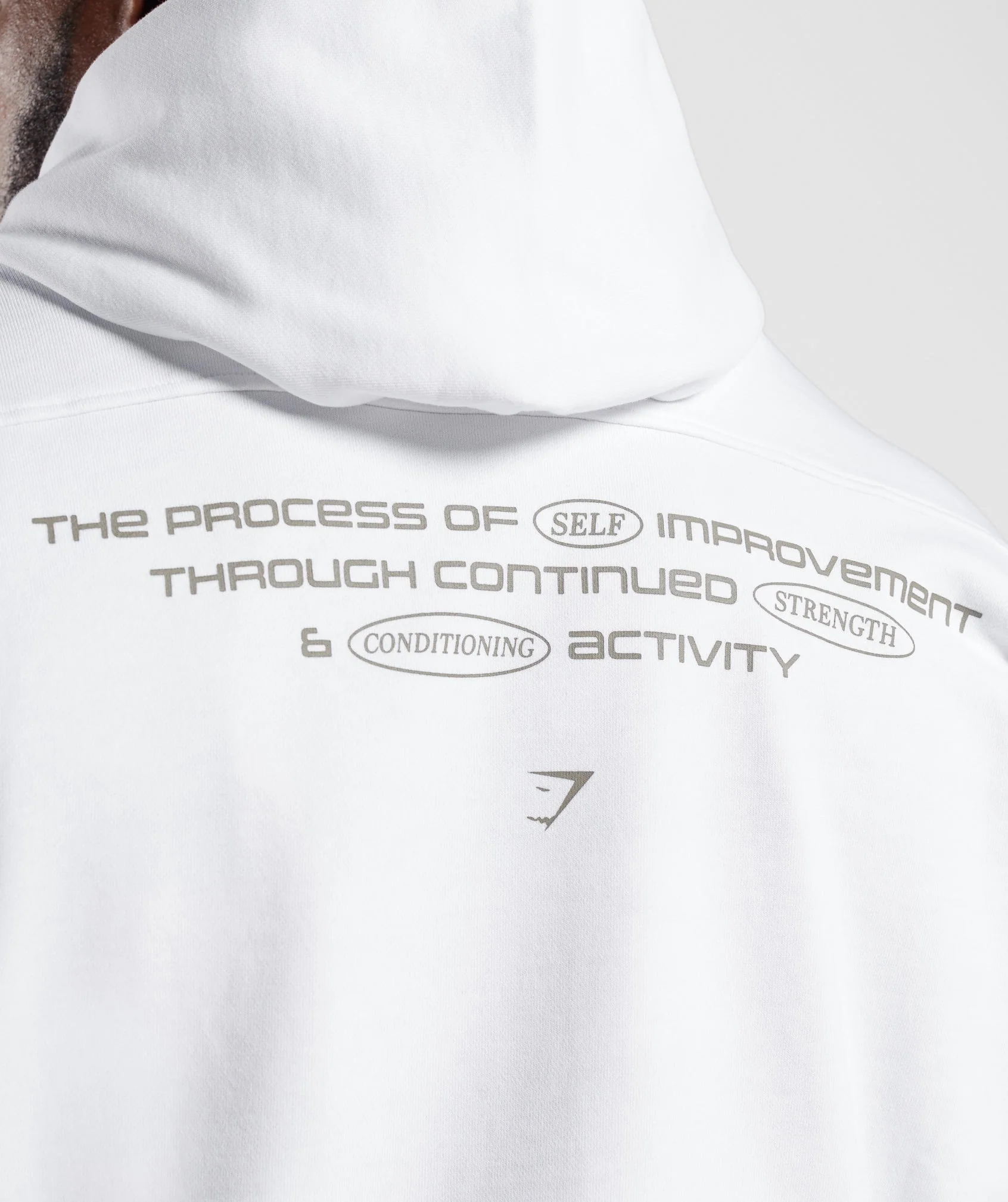 Gymshark Intergalactic Lifting Hoodie - White - Image 5