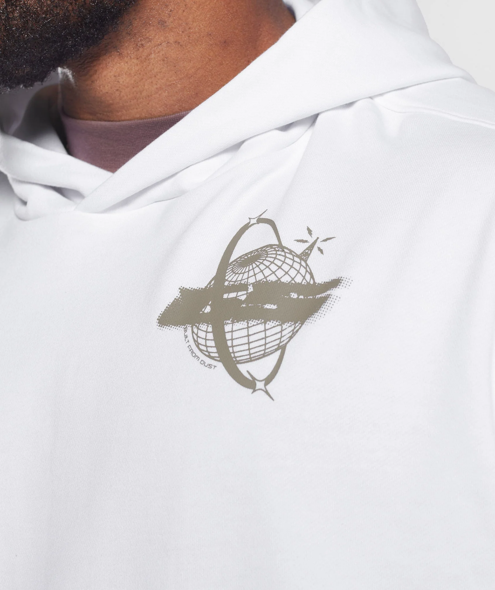 Gymshark Intergalactic Lifting Hoodie - White - Image 6