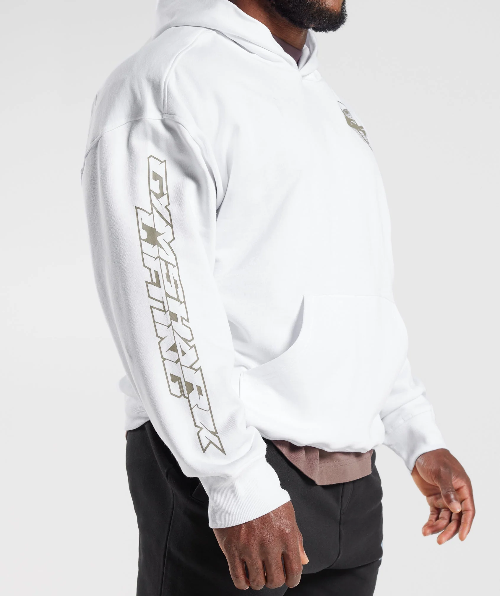 Gymshark Intergalactic Lifting Hoodie - White - Image 7