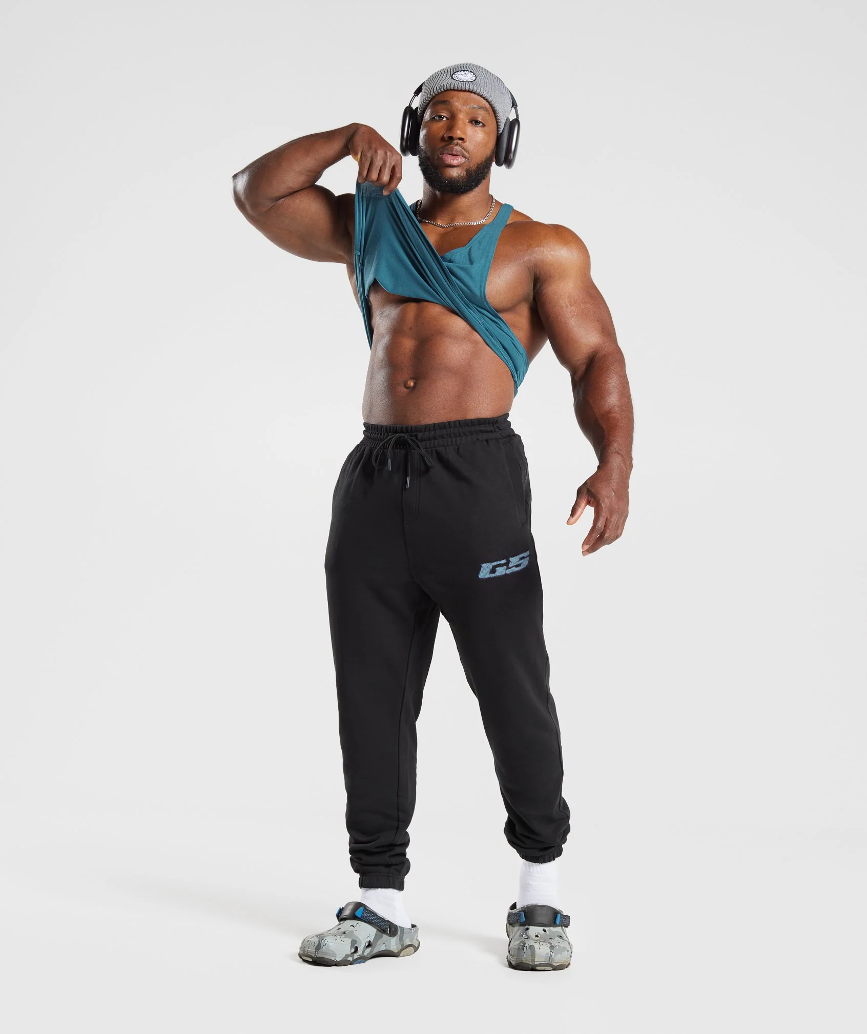 Gymshark Intergalactic Lifting Joggers - Black - Image 4
