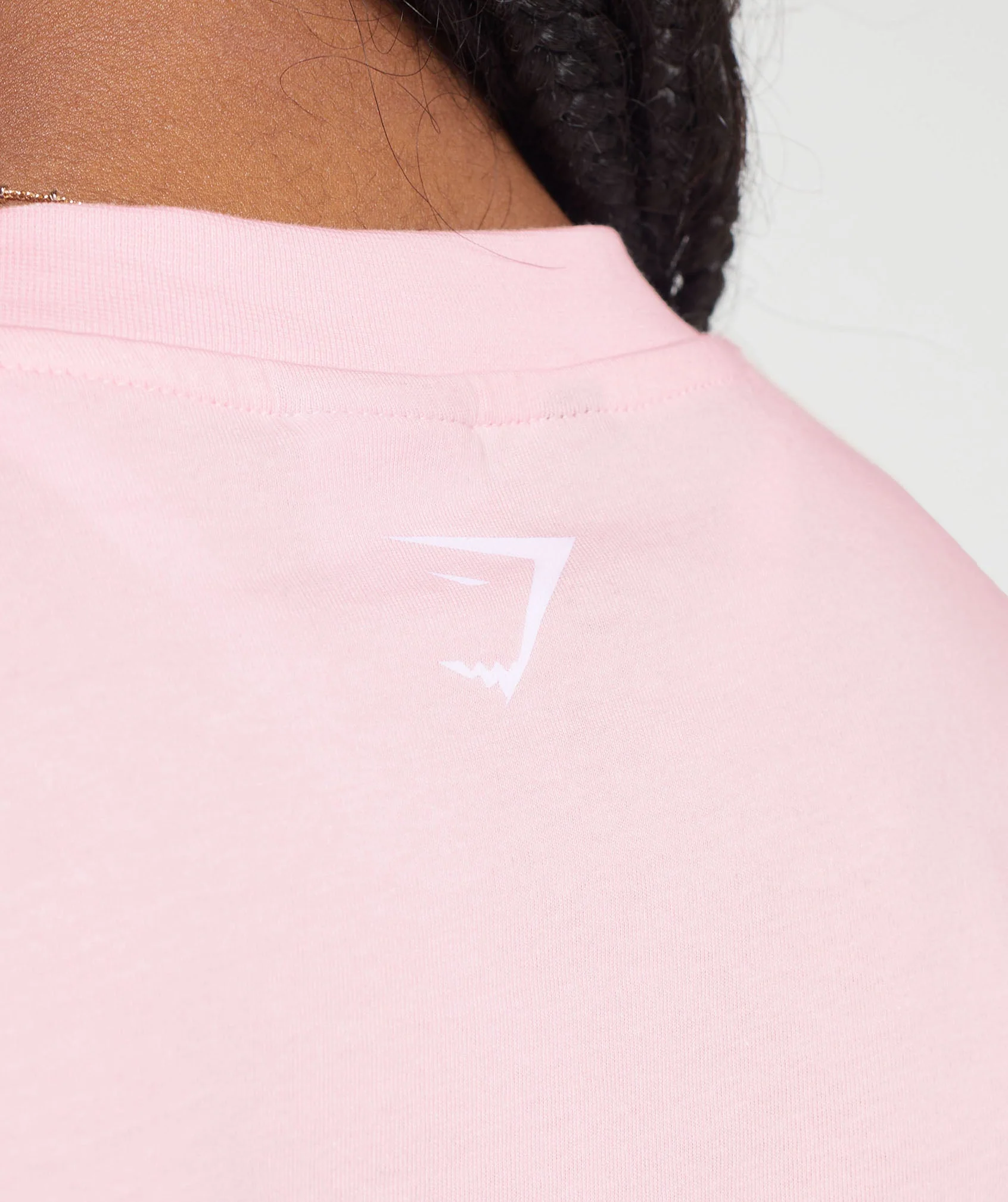 Gymshark Its Giving Gym Oversized T-Shirt - Dolly Pink - Image 5