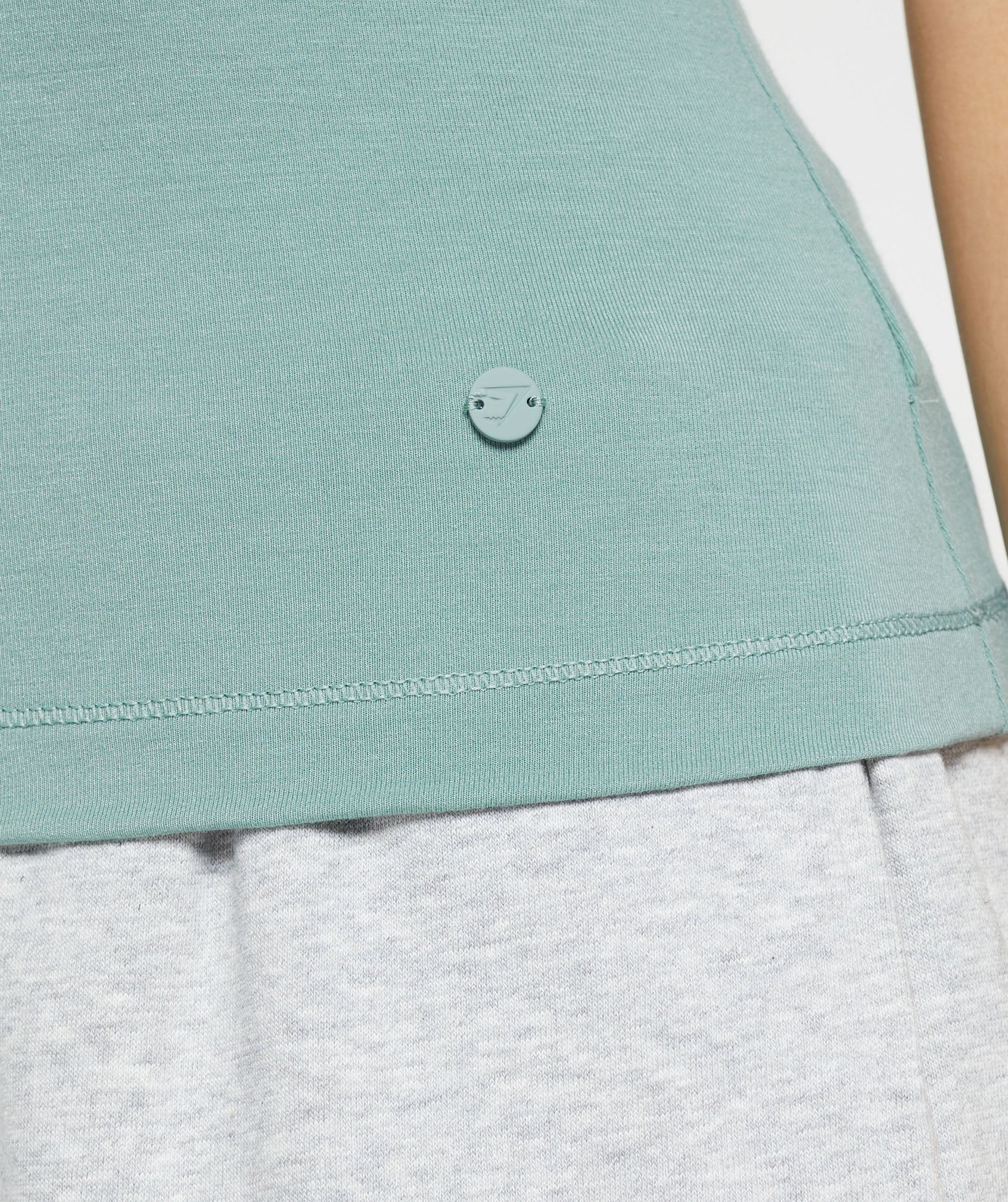 Gymshark Jersey Body Fit T-Shirt - Duck Egg Blue - Image 5