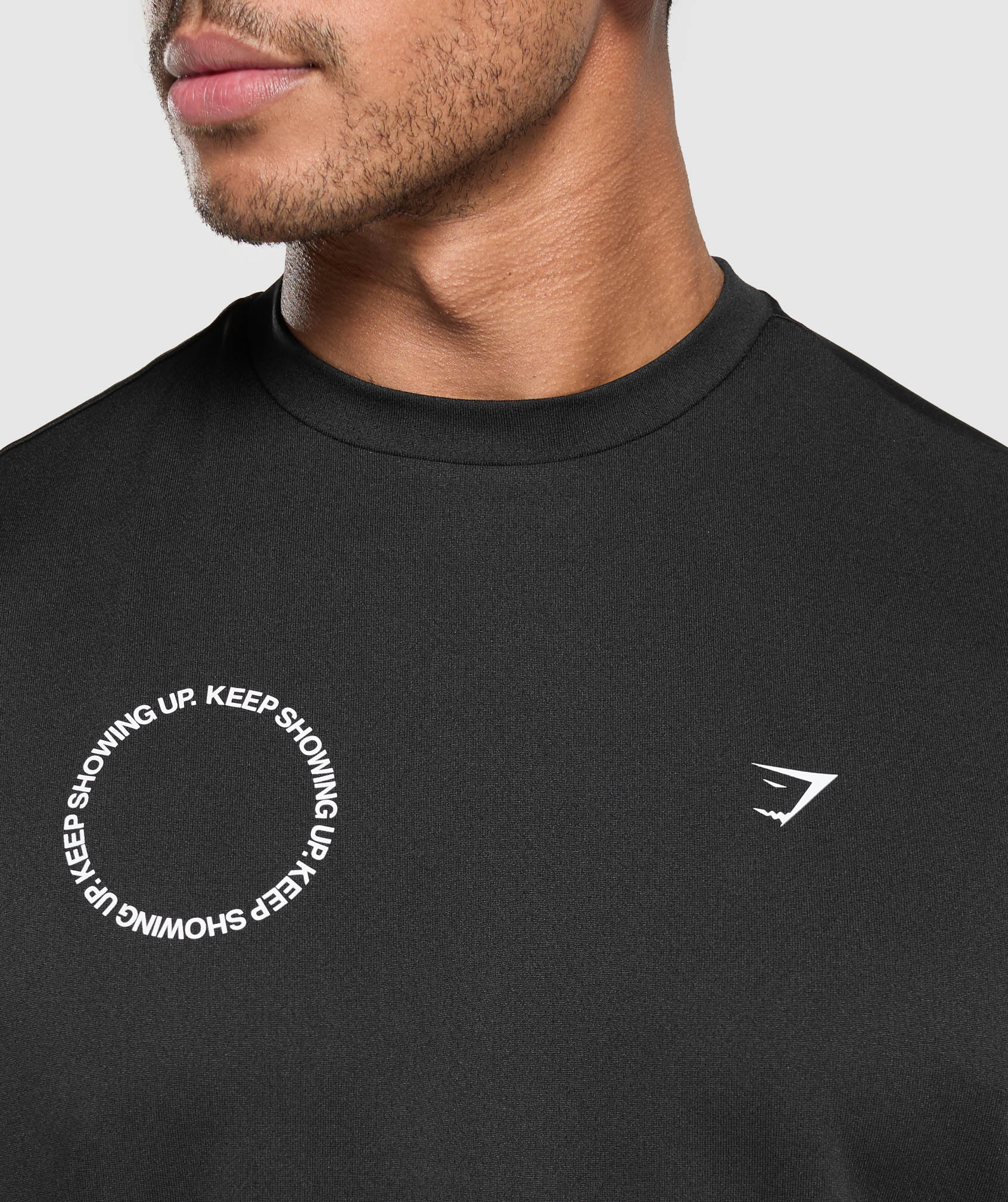 Gymshark Keep Showing Up Tank - Black - Image 6