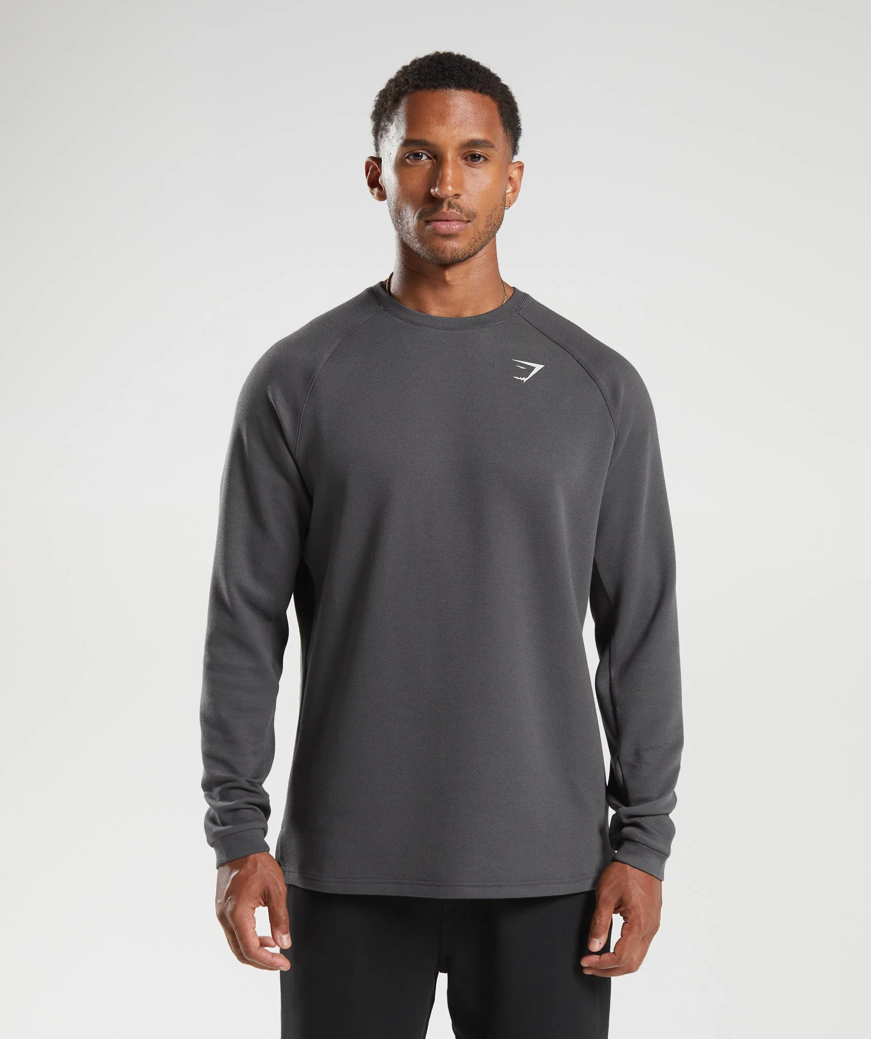 Gymshark Knit Crew - Onyx Grey