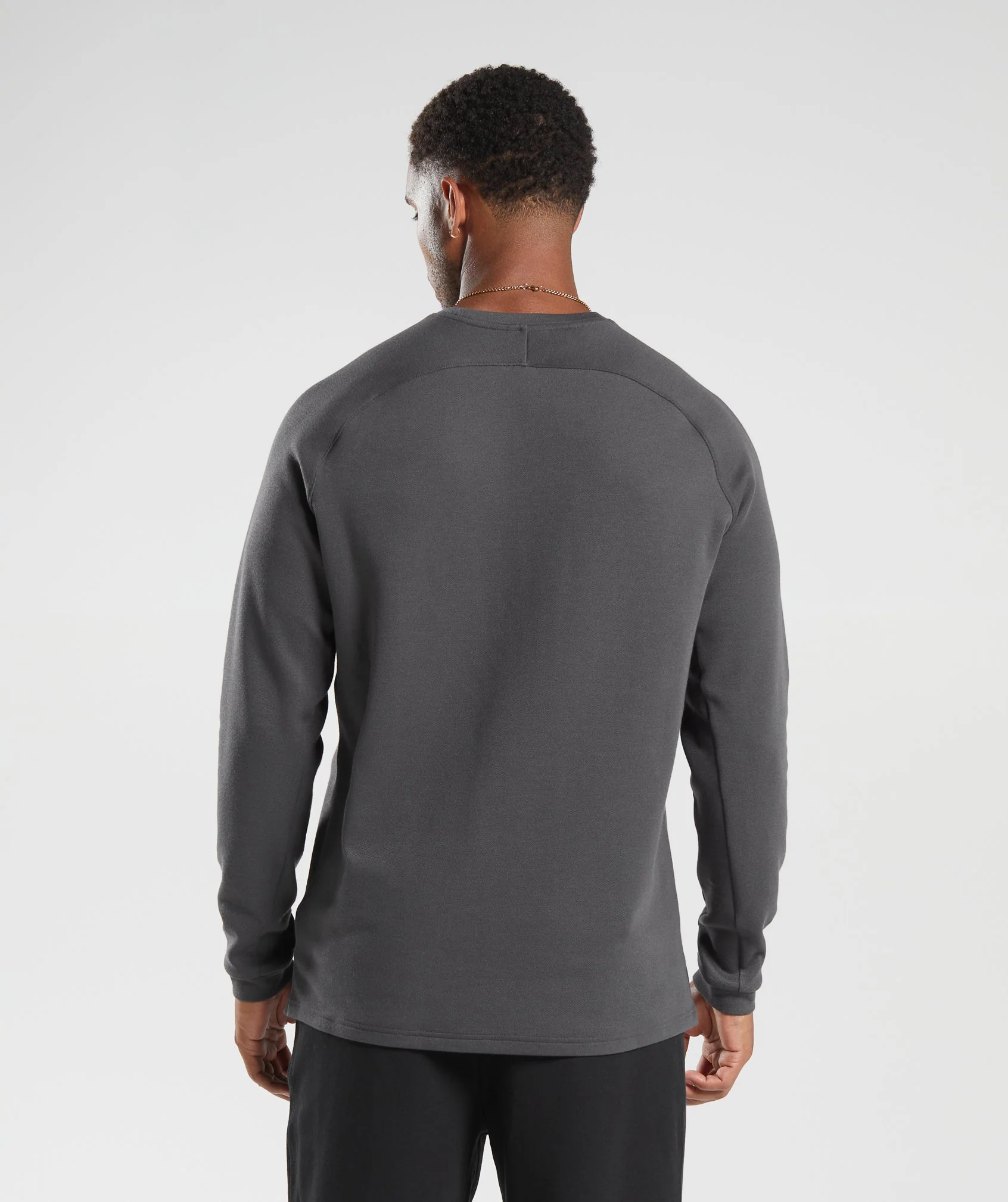 Gymshark Knit Crew - Onyx Grey - Image 2
