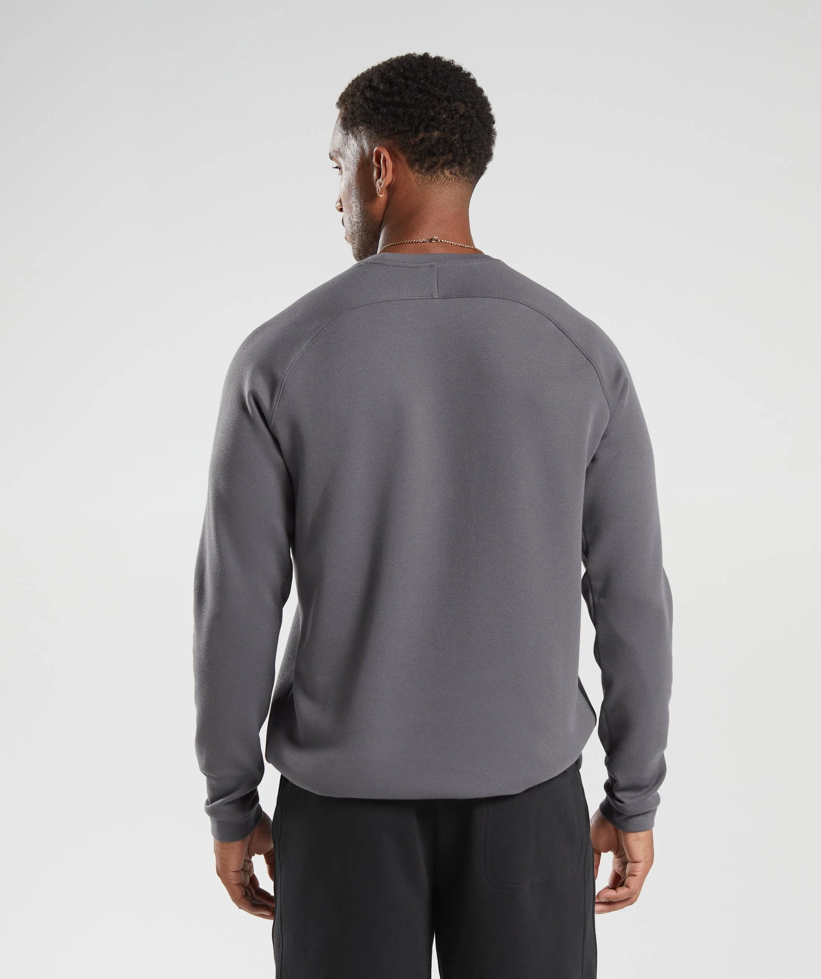 Gymshark Knit Crew - Silhouette Grey - Image 2